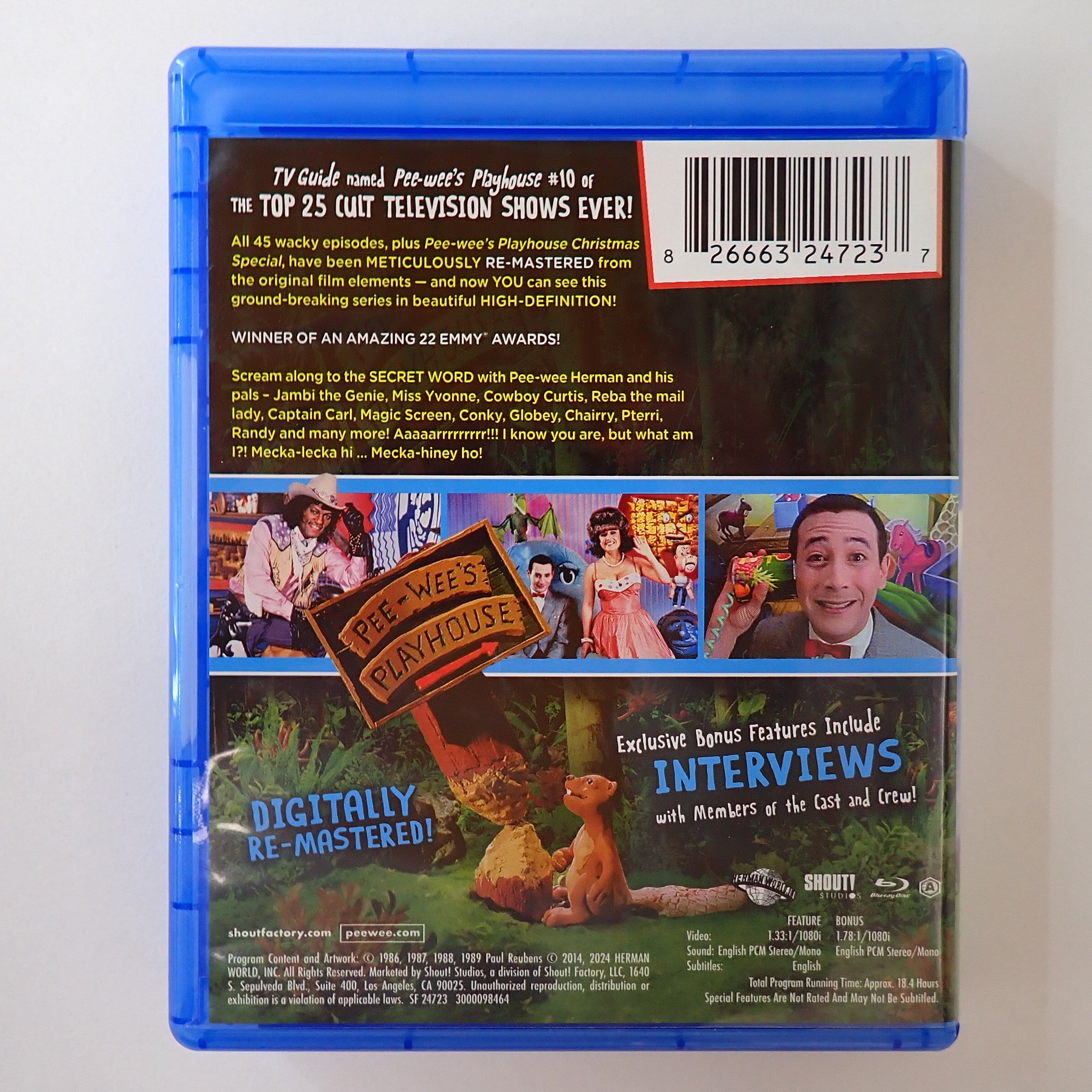 Pee-Wee's Playhouse Complete Series - Blu-Ray [Pre-Owned]