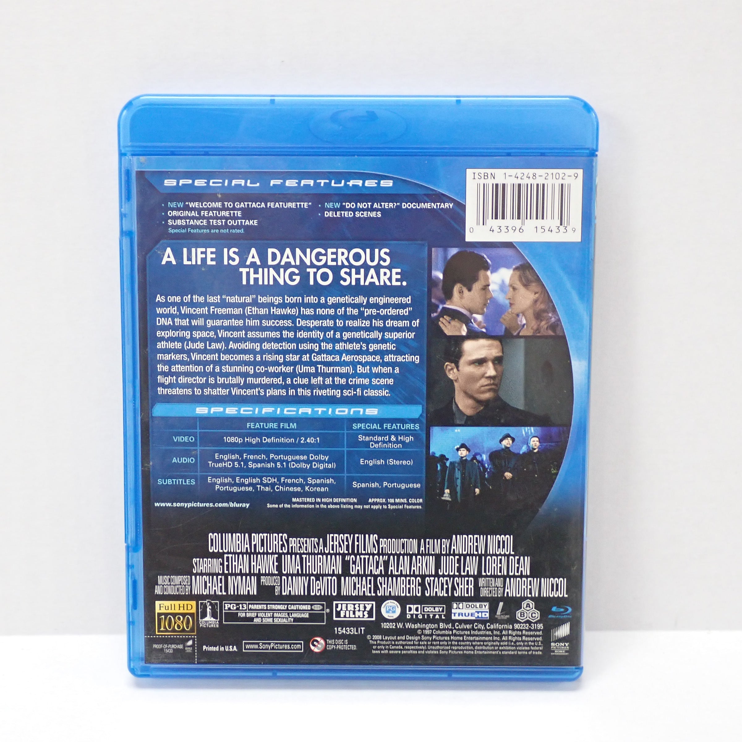 Gattaca - Blu-Ray [Pre-Owned]