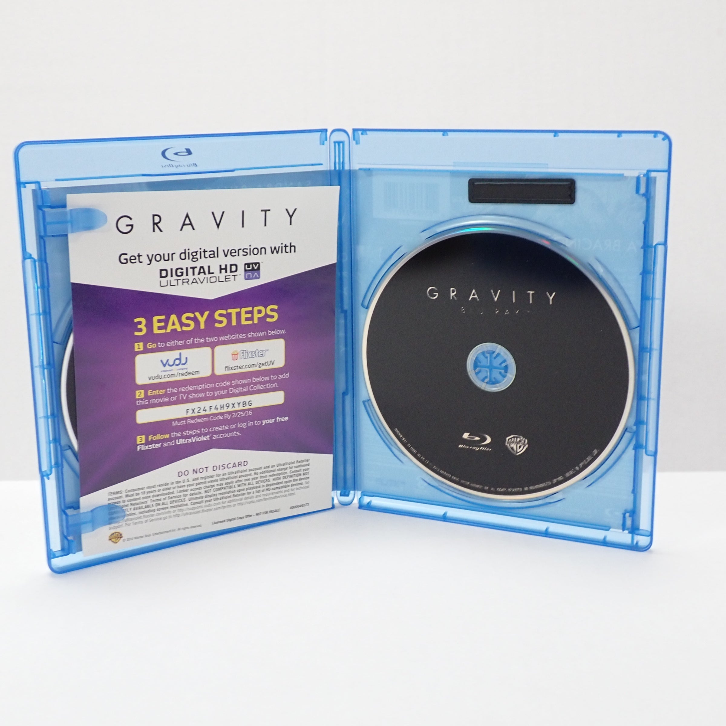 Gravity - Blu-Ray [Pre-Owned]