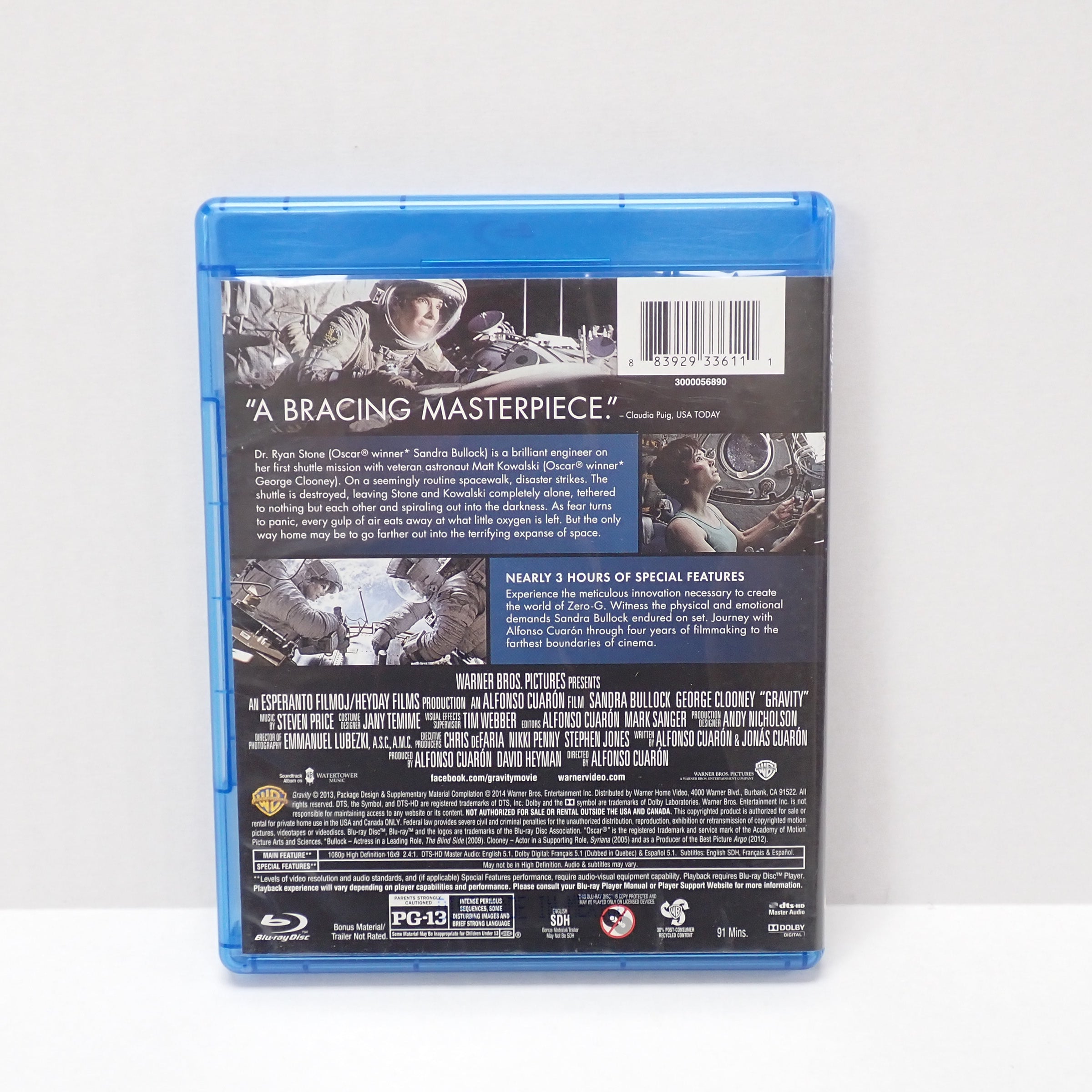 Gravity - Blu-Ray [Pre-Owned]