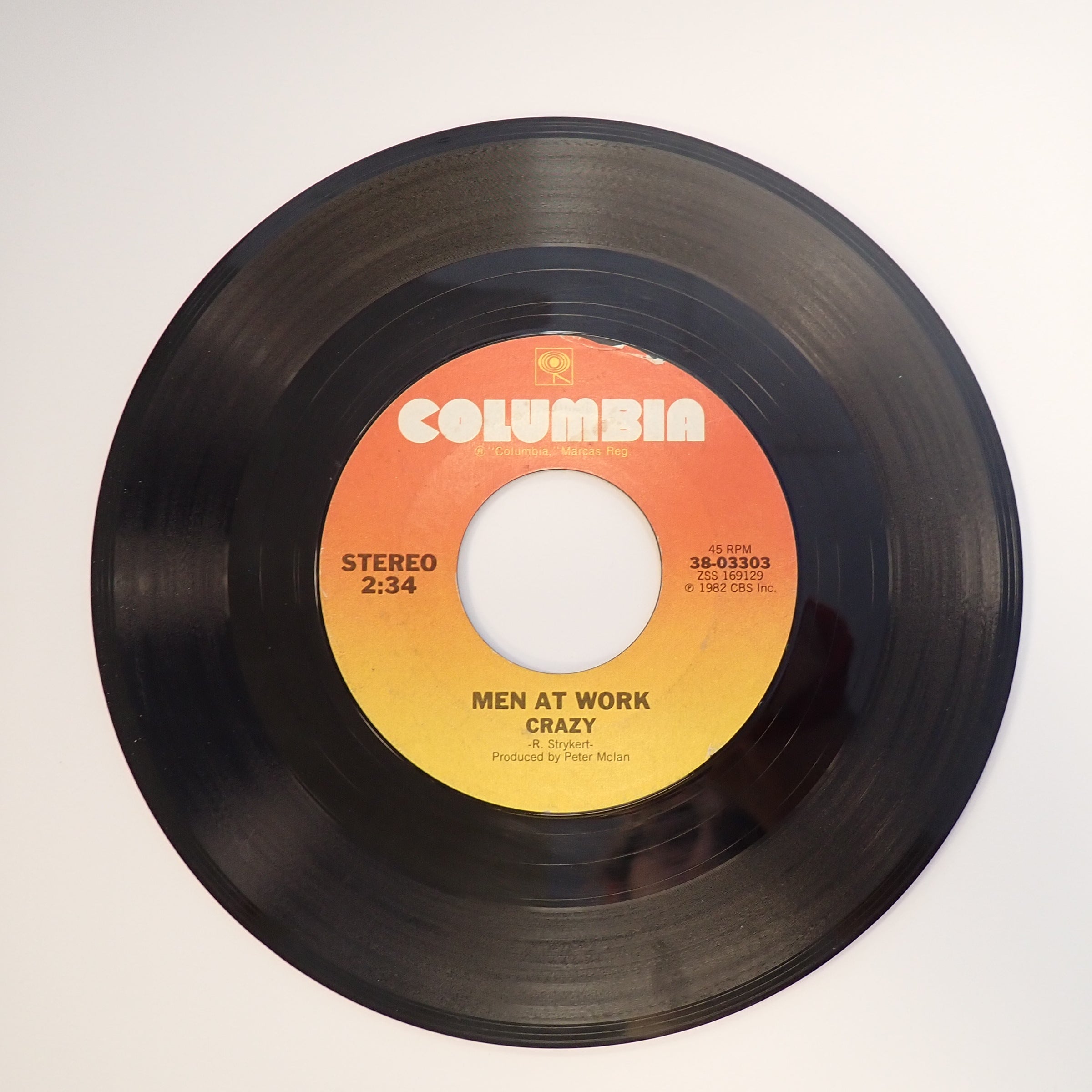 Men At Work - Down Under/Crazy - Vinyl [PRE-OWNED]
