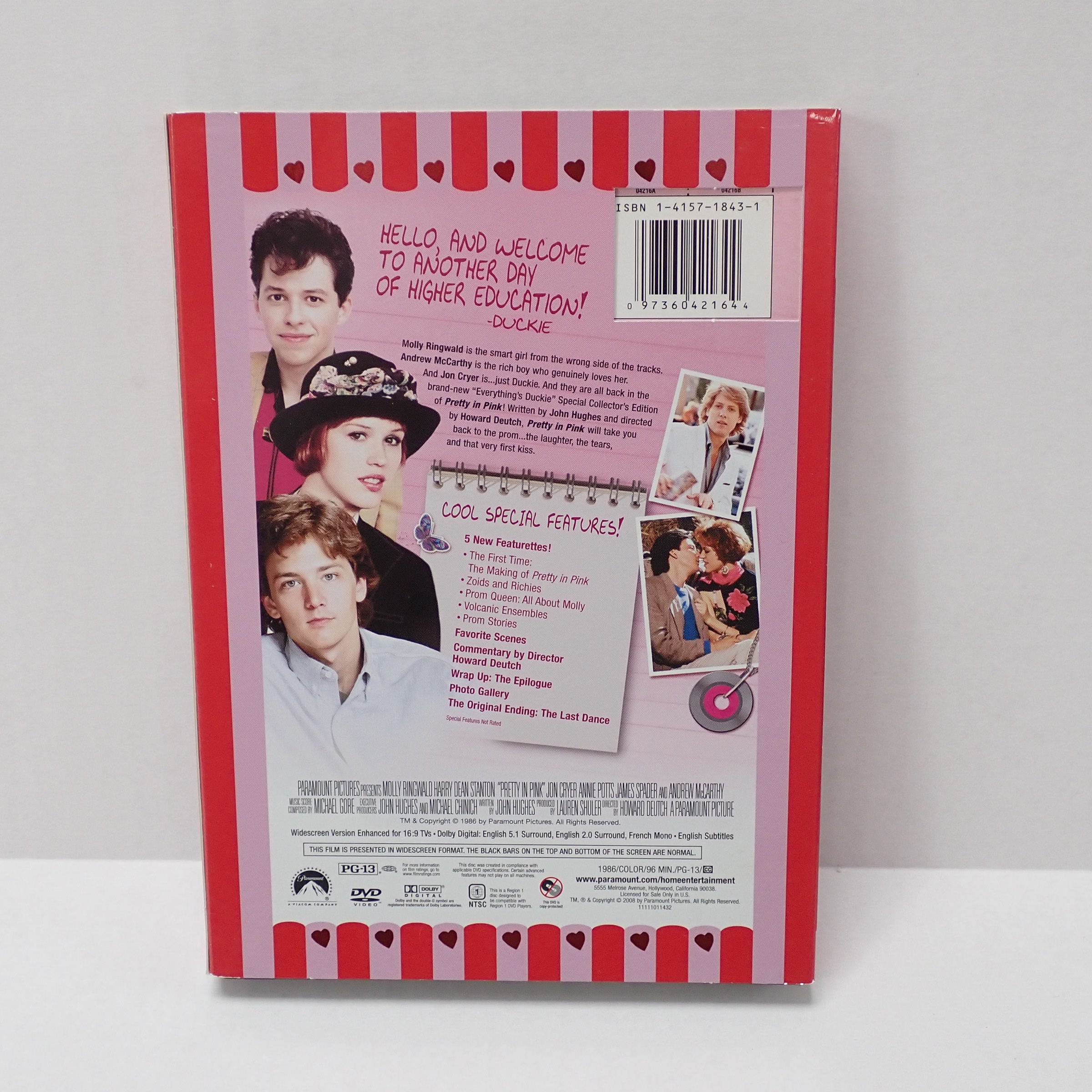 Pretty In Pink (Everything's Duckie Edition) - Blu-Ray [Pre-Owned]