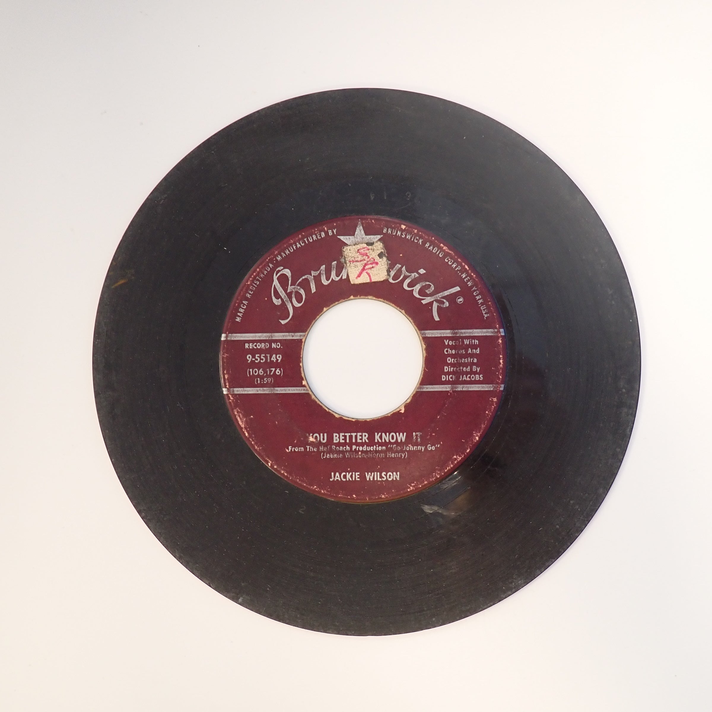 Jackie Wilson - You Better Know It/Never Go Away - Vinyl [PRE-OWNED]