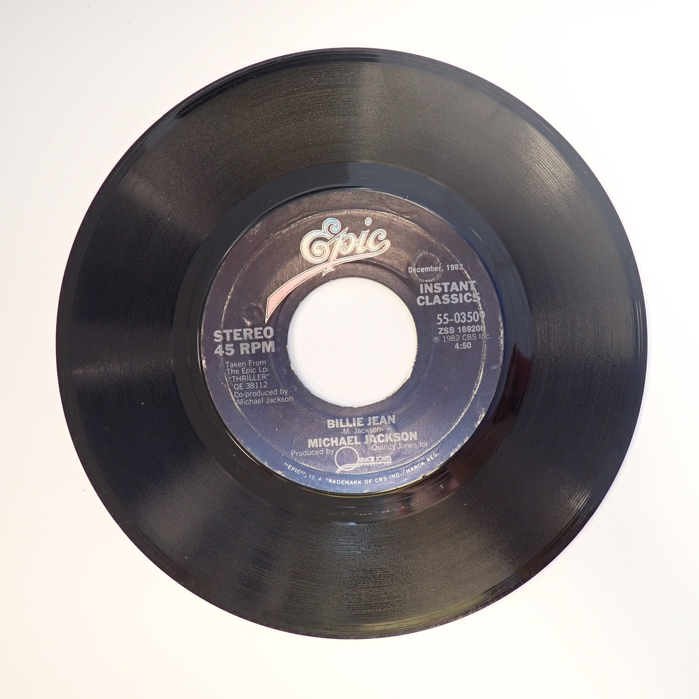 Michael Jackson - Billie Jean/Can't Get Outta The Rain - Vinyl [PRE-OWNED]