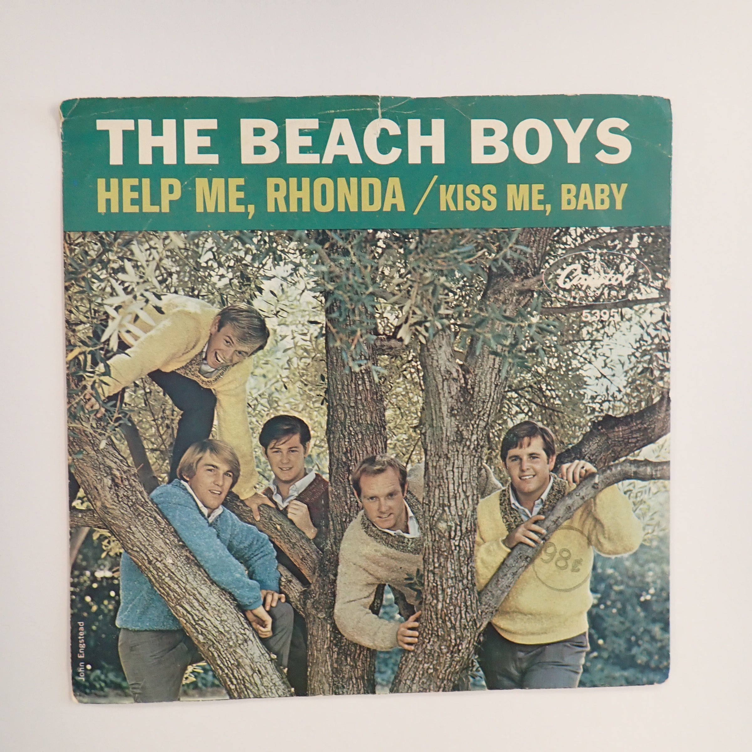 The Beach Boys - Help Me, Rhonda/Kiss Me, Baby - Vinyl [PRE-OWNED]