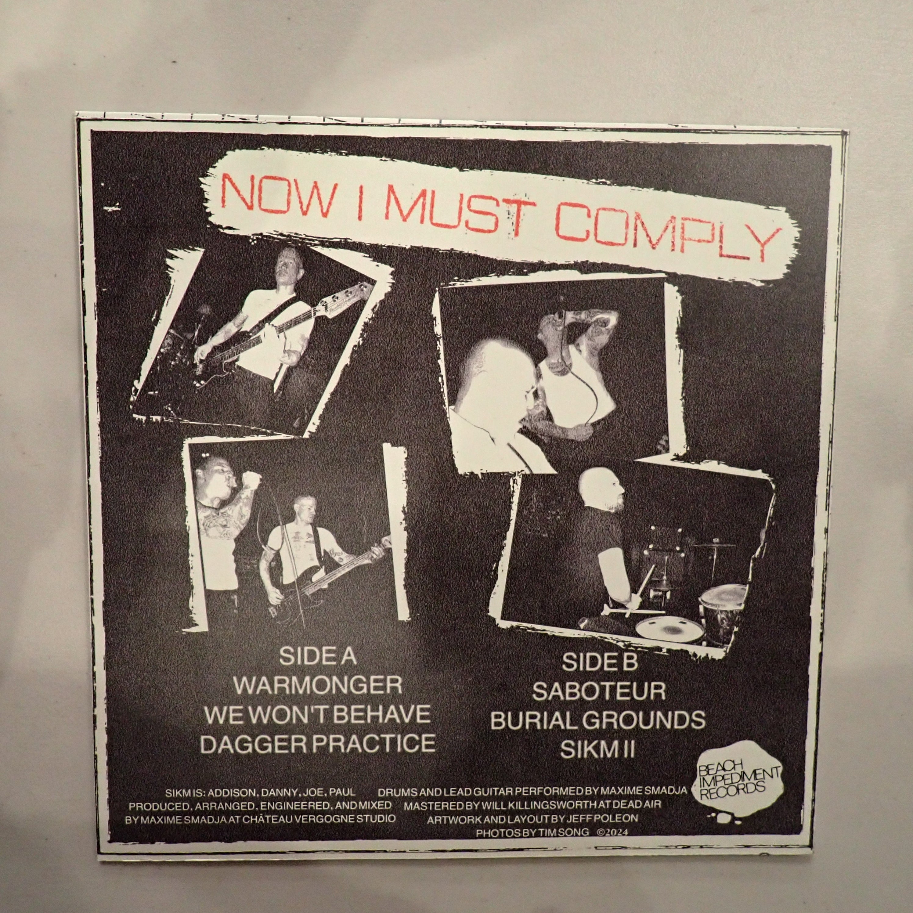 Sikm – Now I Must Comply