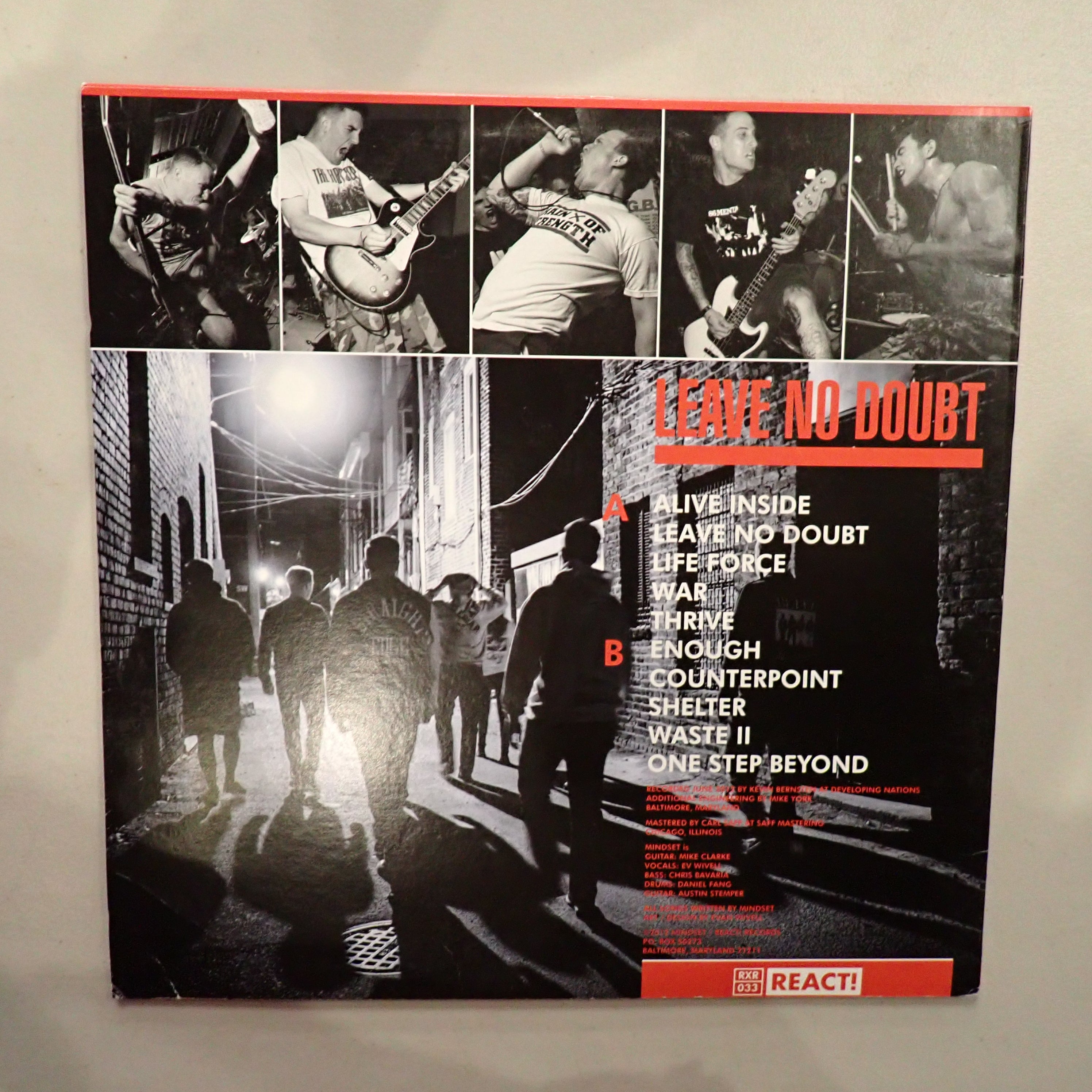 Mindset  – Leave No Doubt
