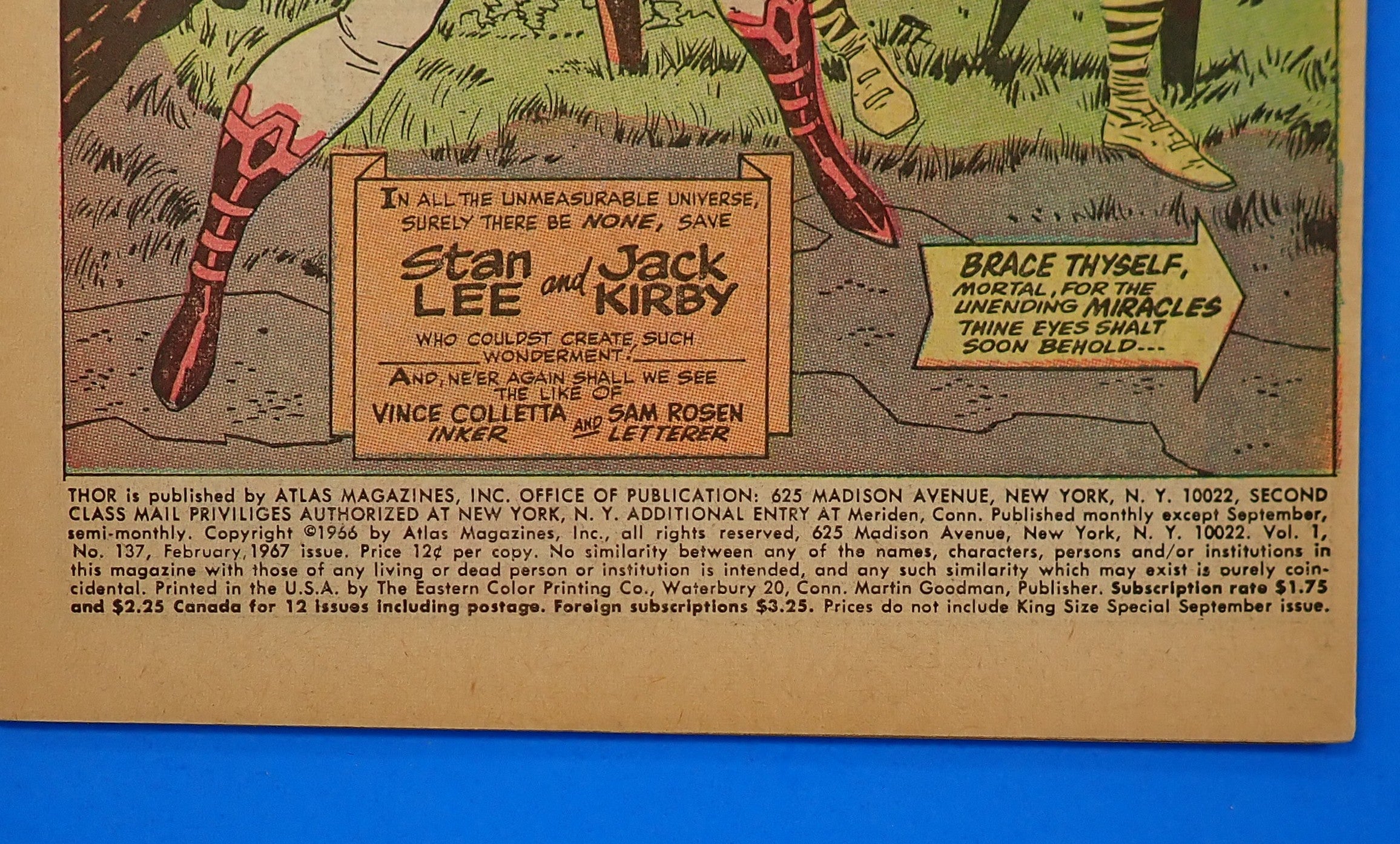 The Mighty Thor #137 (1967) - GD/VG- (3.0-3.5) - Silver Age Comic