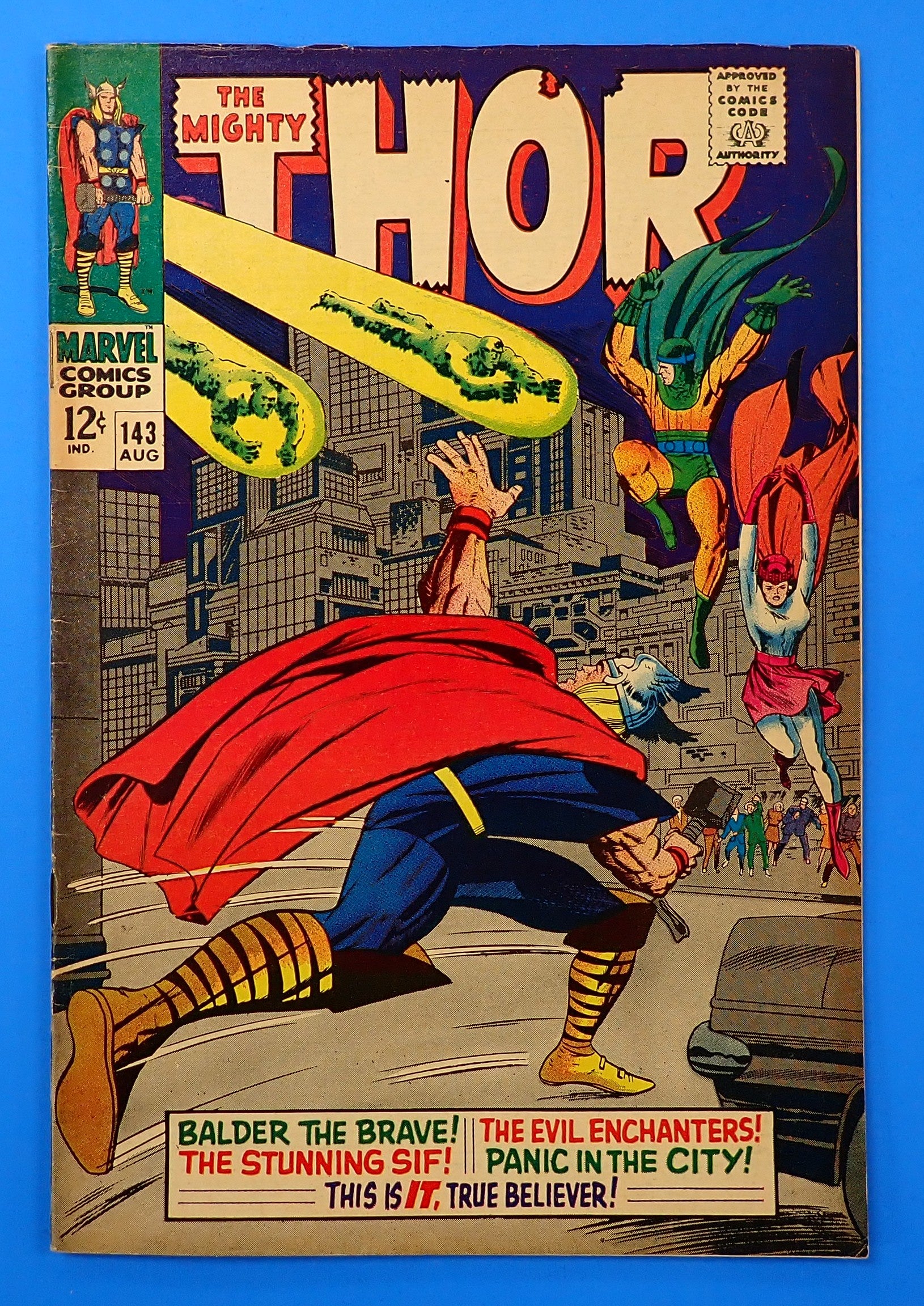 The Mighty Thor #143 (1967) - VG - (3.5-4.0) - Silver Age Comic