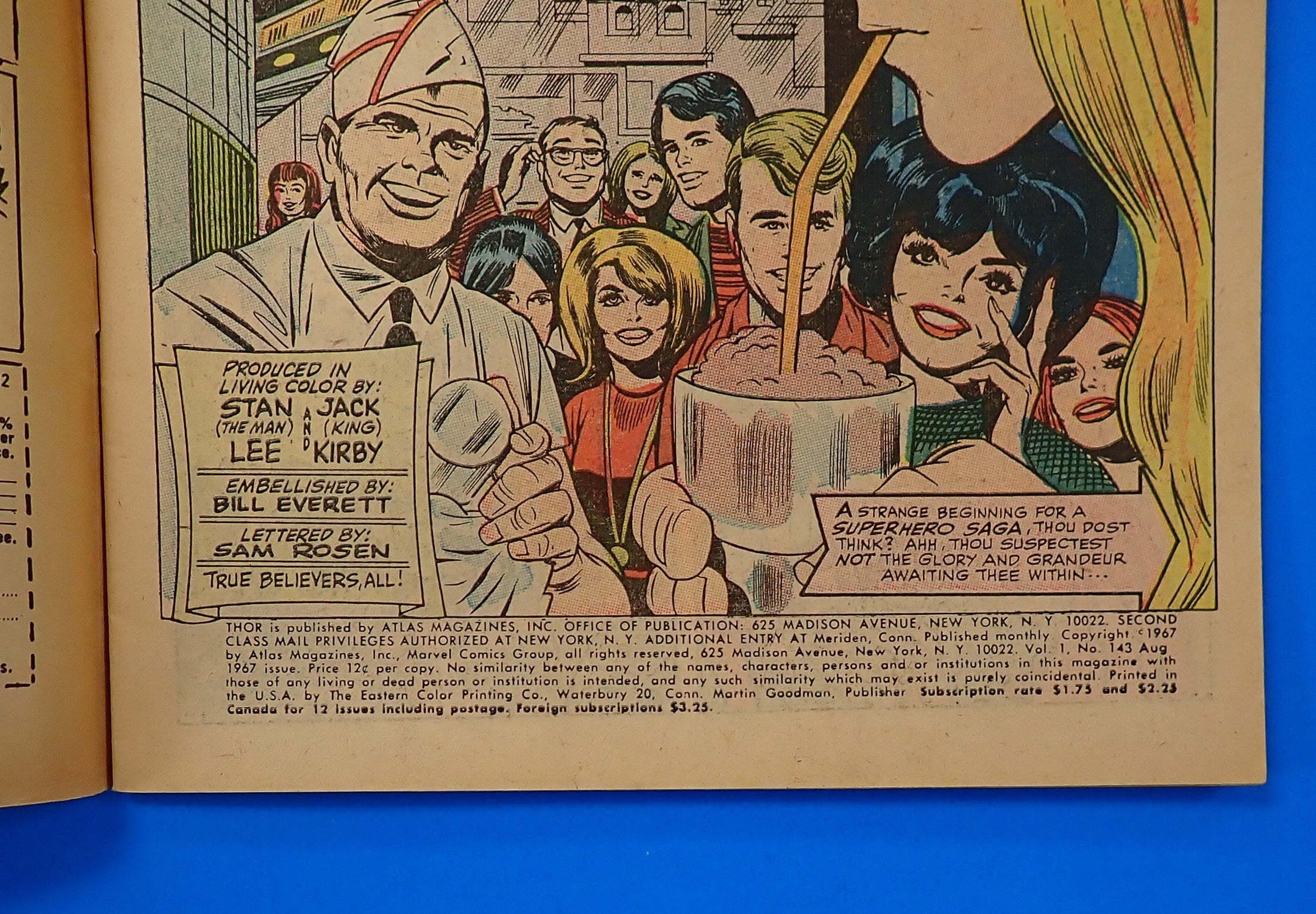 The Mighty Thor #143 (1967) - VG - (3.5-4.0) - Silver Age Comic