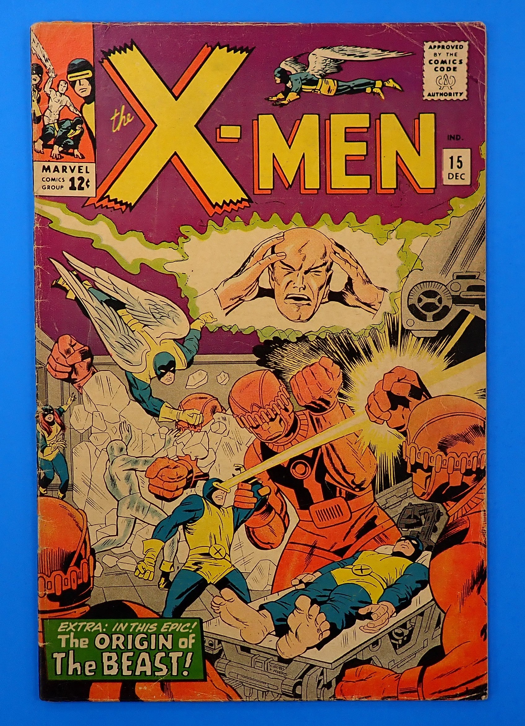 X-Men #15 (1965) - VG- (3.5) - 2nd App. of Sentinels