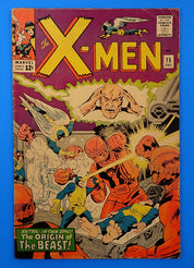 X-Men #15 (1965) - VG- (3.5) - 2nd App. of Sentinels
