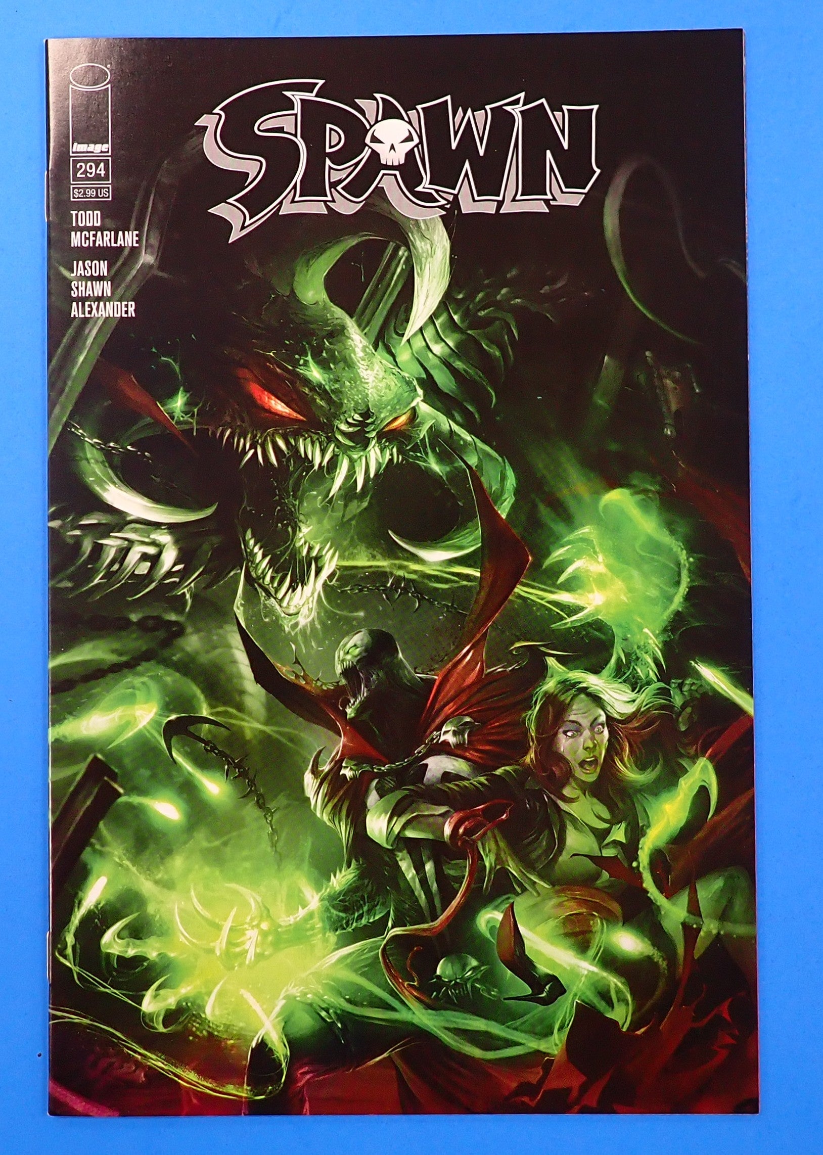 Spawn #294 (2018) - NM- (9.2+) - 1st App Spawn/Violator Hybrid