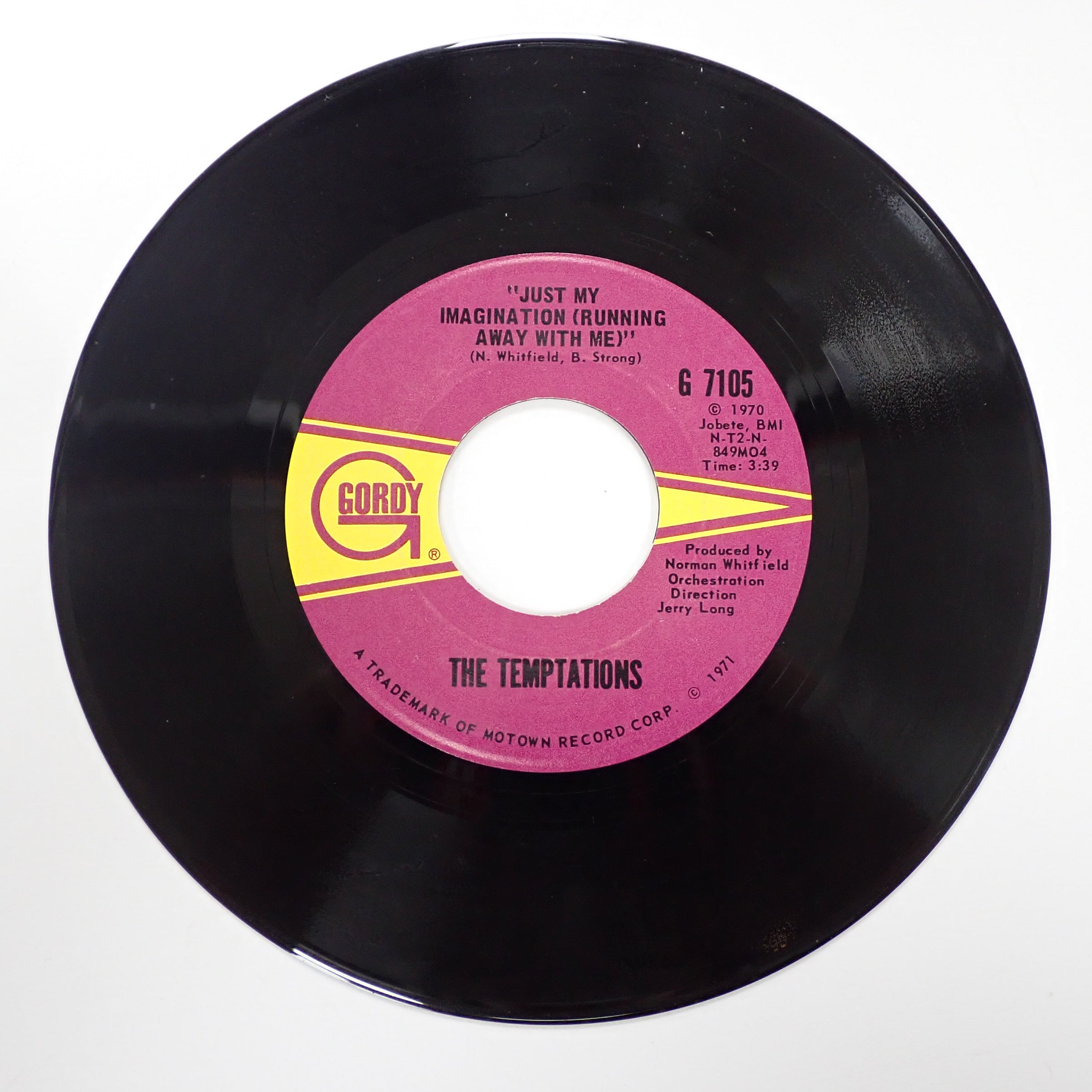 The Temptations – Just My Imagination (Running Away With Me) / You Make Your Own Heaven And Hell Right Here On Earth - Vinyl