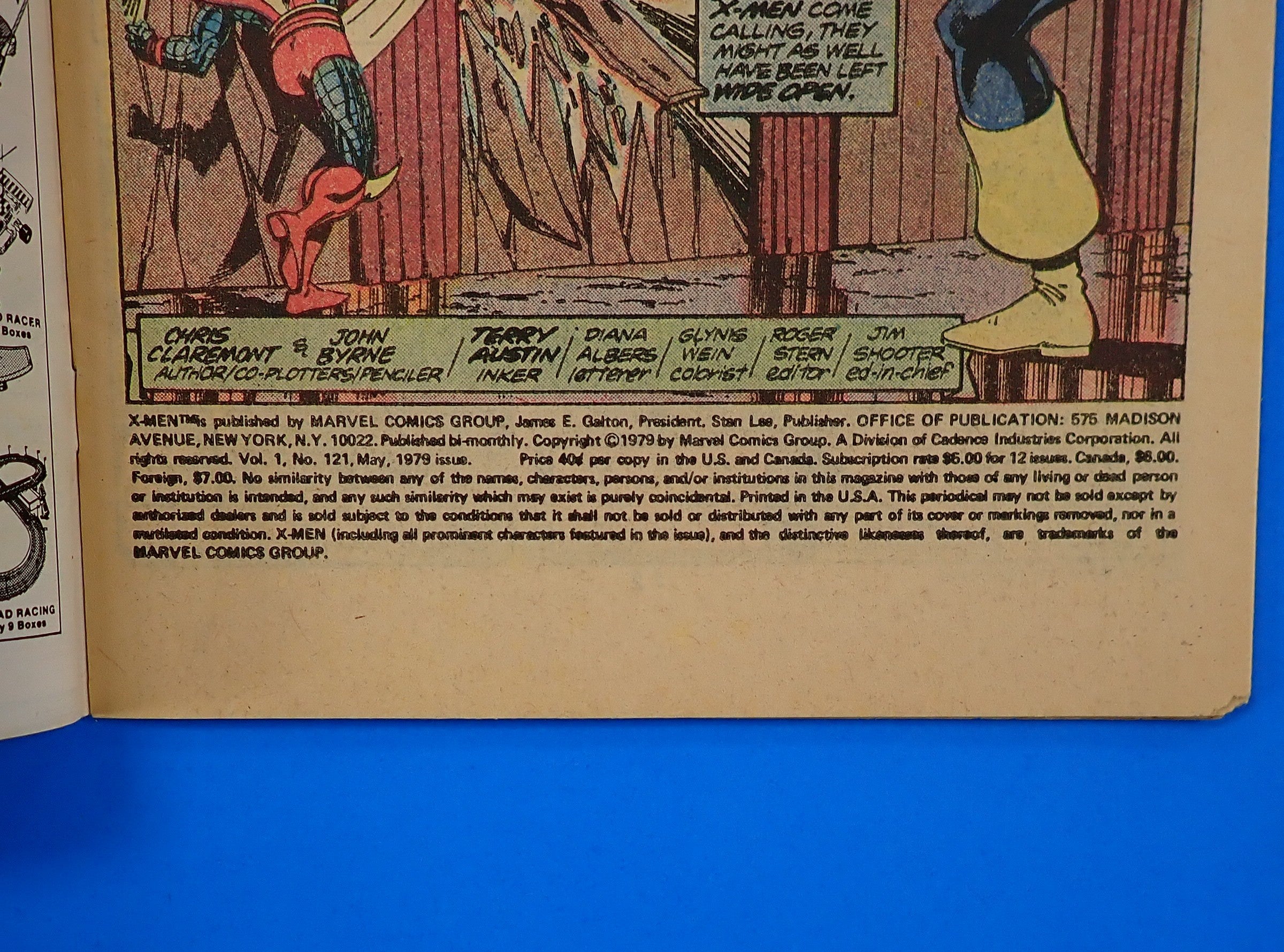 Uncanny X-Men #121 (1979) - VG- (7.0-7.5) - 1st Full App. Alpha Flight