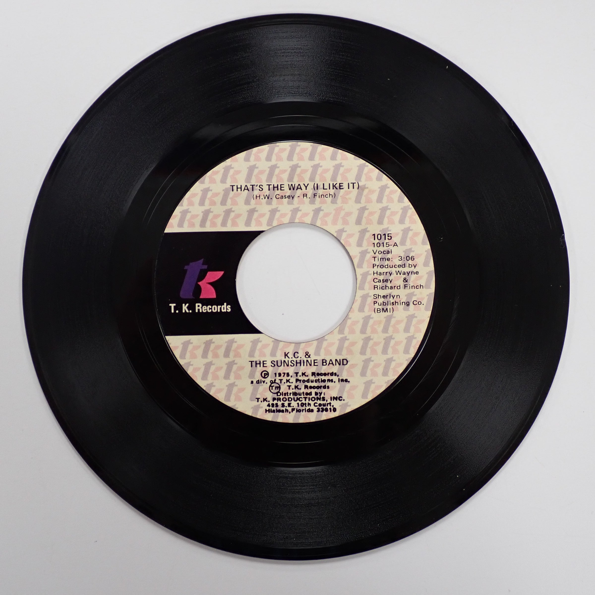 K.C. & The Sunshine Band – That's The Way (I Like It) - Vinyl