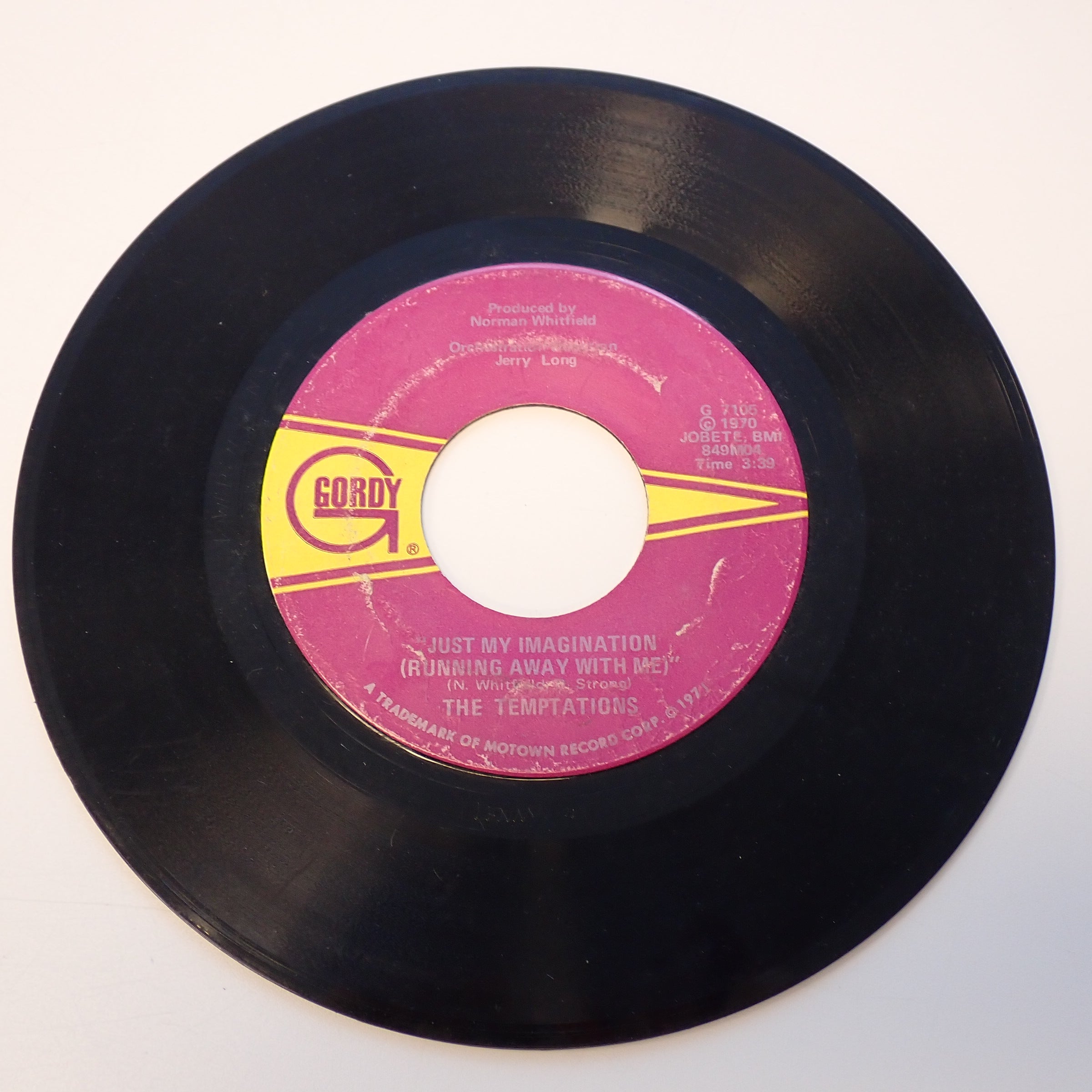 The Temptations – Just My Imagination (Running Away With Me) / You Make Your Own Heaven And Hell Right Here On Earth - Vinyl