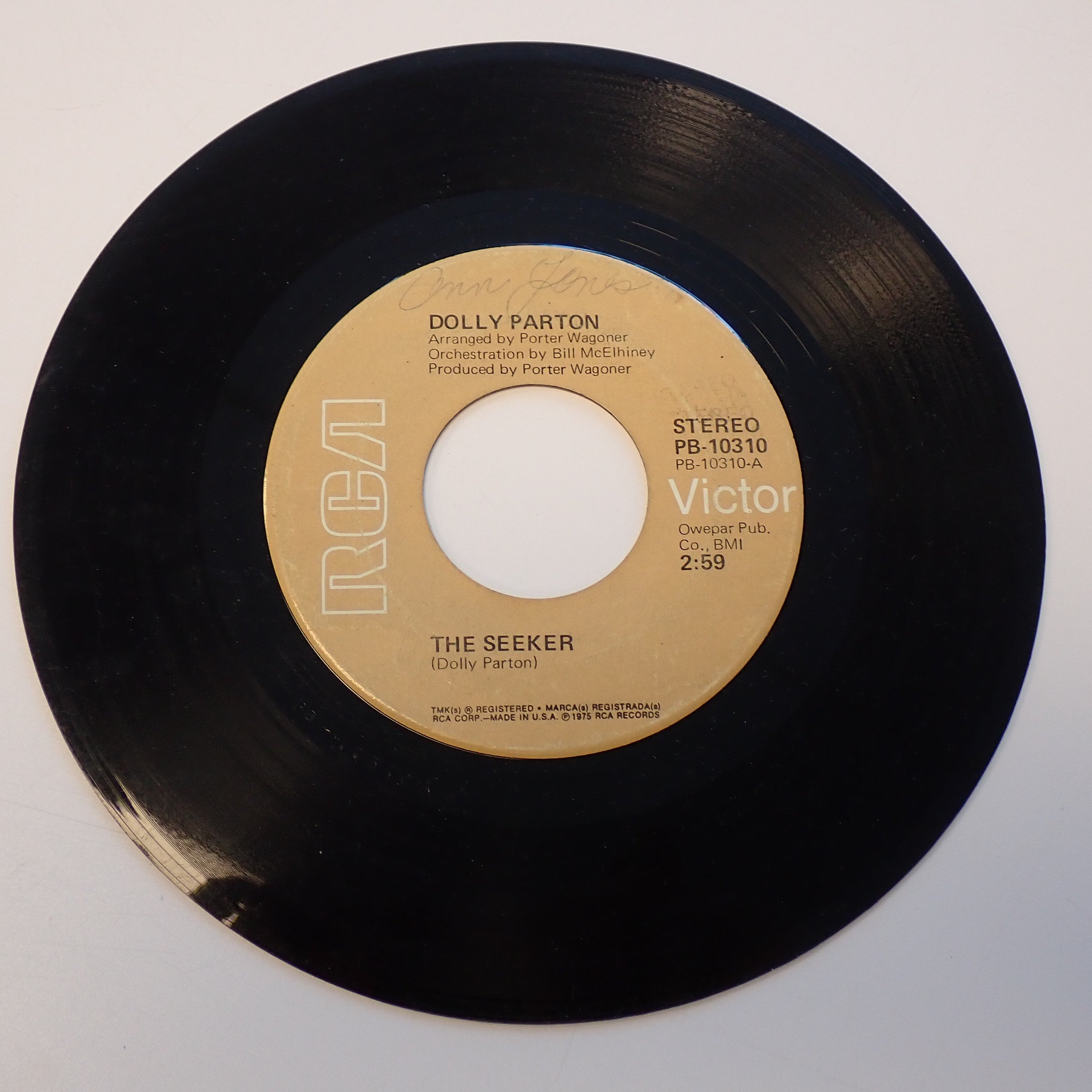 Dolly Parton – The Seeker / Love With Feeling - Vinyl