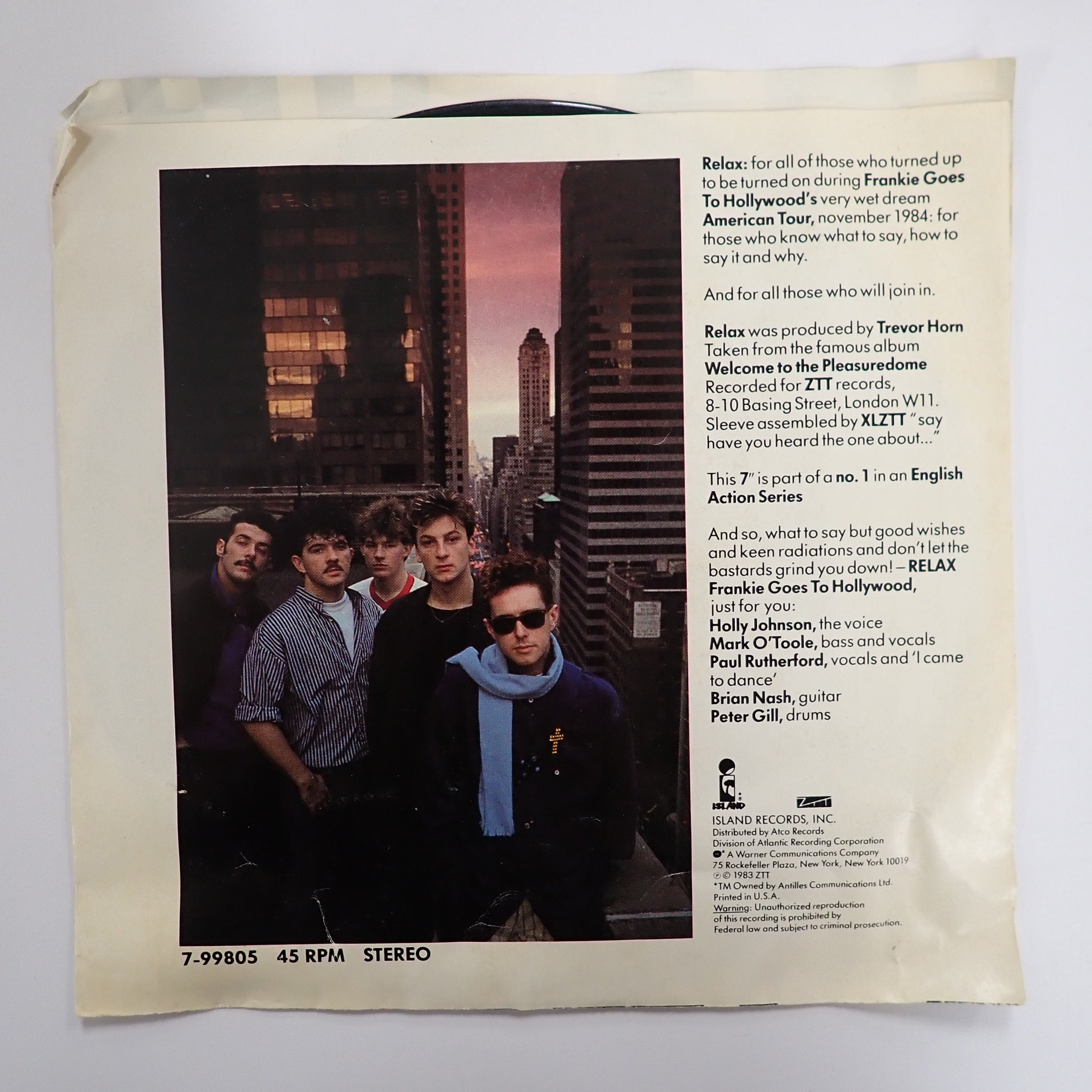Frankie Goes To Hollywood – Relax - Vinyl