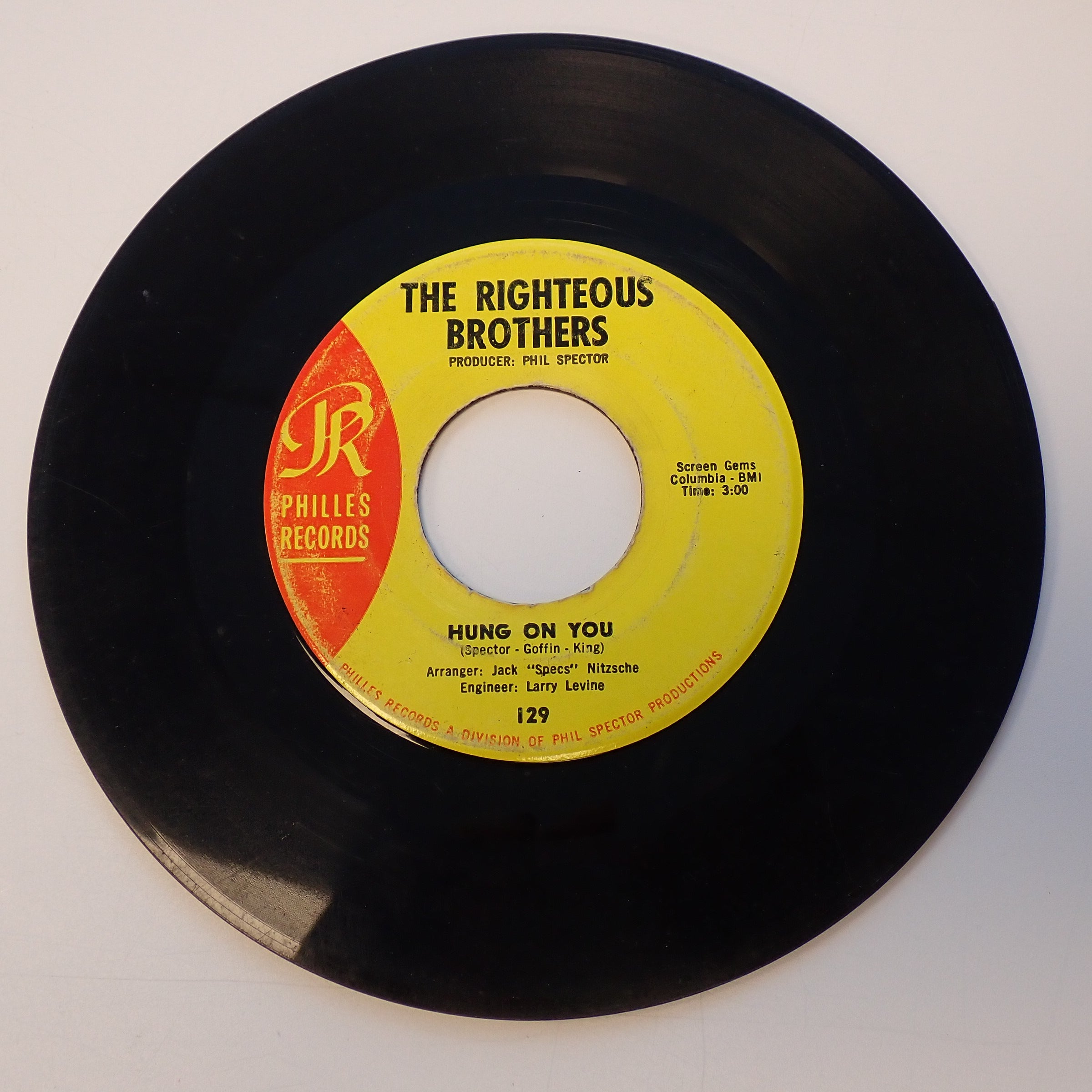 The Righteous Brothers – Unchained Melody / Hung On You - Vinyl