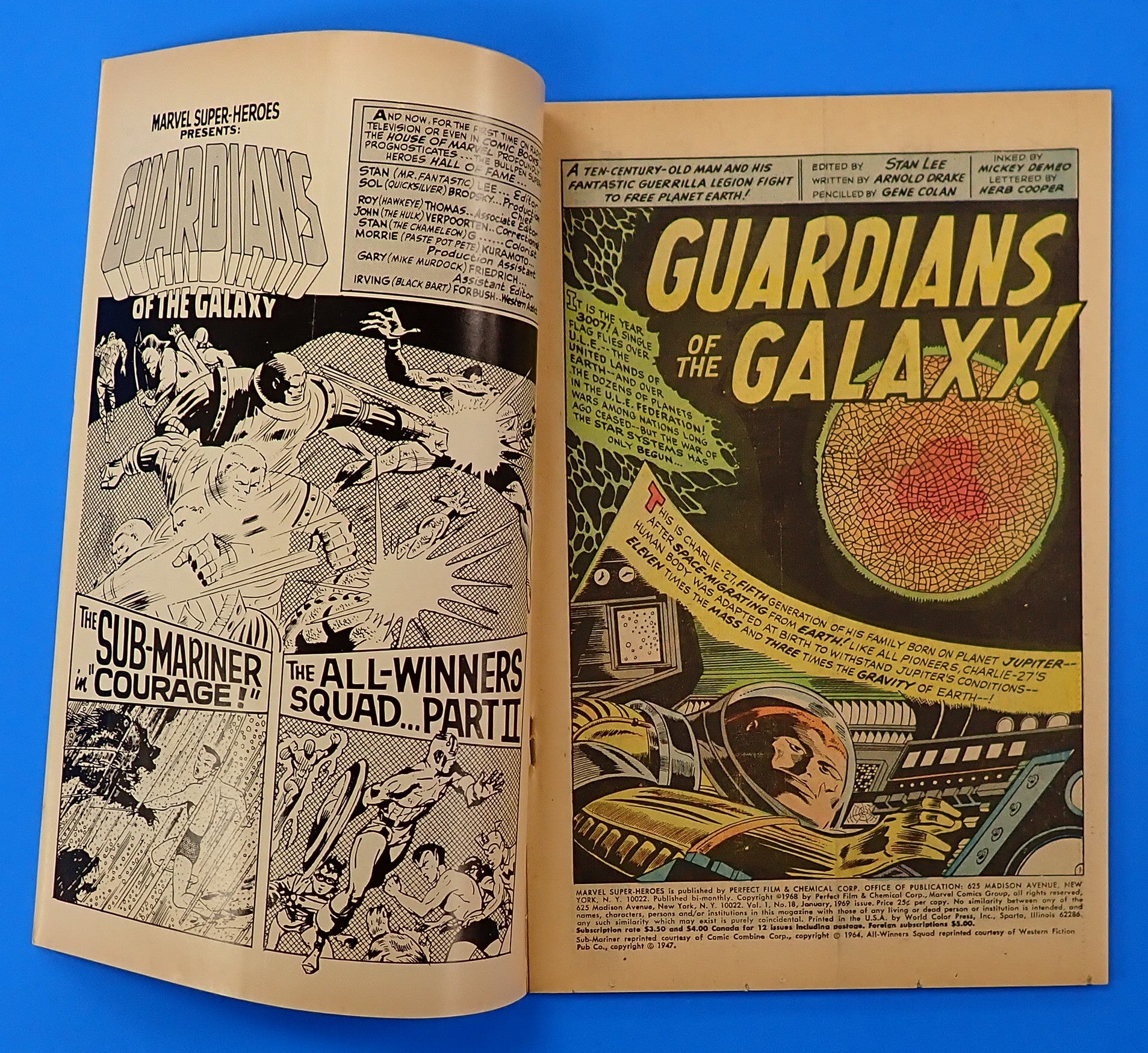 Marvel Super Heroes #18 (1979) - FN (6.0) - 1st App. of Guardians of the Galaxy