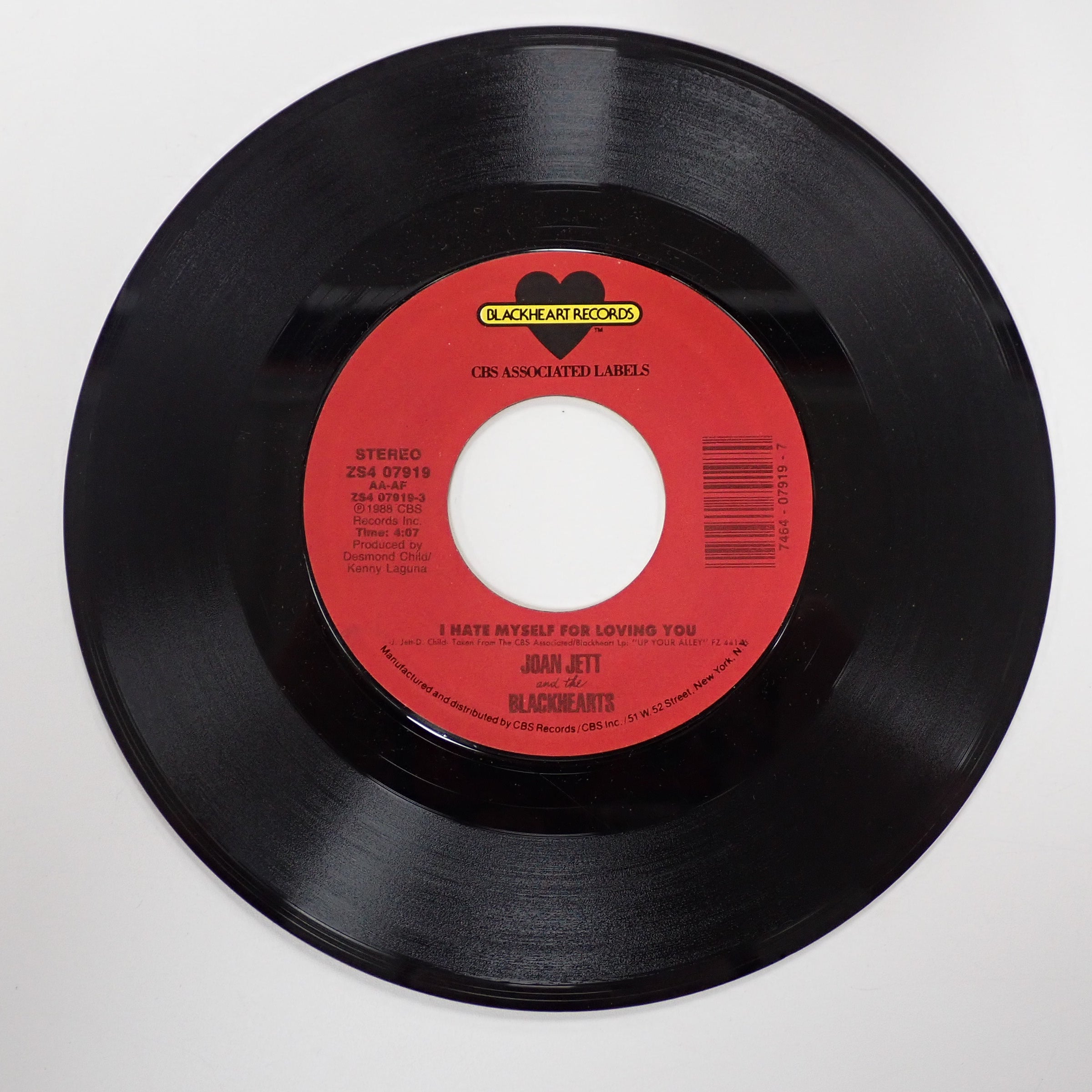 Joan Jett And The Blackhearts – I Hate Myself For Loving You - Vinyl