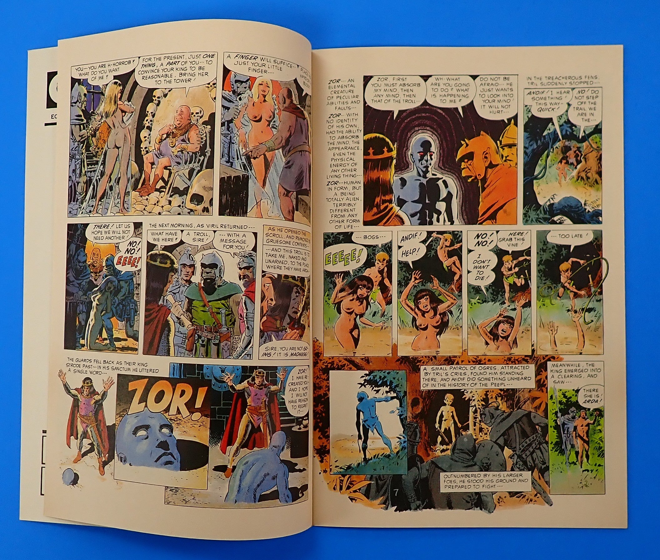 World of Wood #2 (1986) - NM (9.4+) - Wally Wood Cover Art