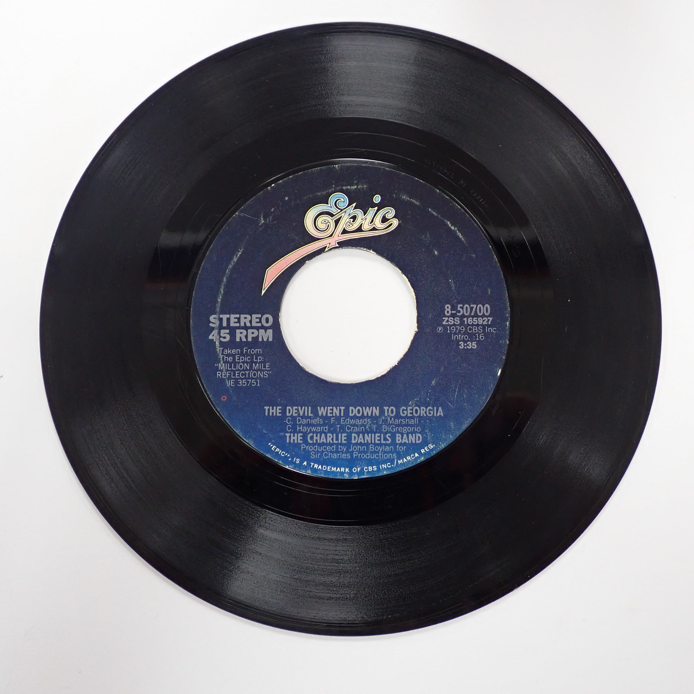 The Charlie Daniels Band - The Devil Went Down to Georgia (Loose) - Vinyl