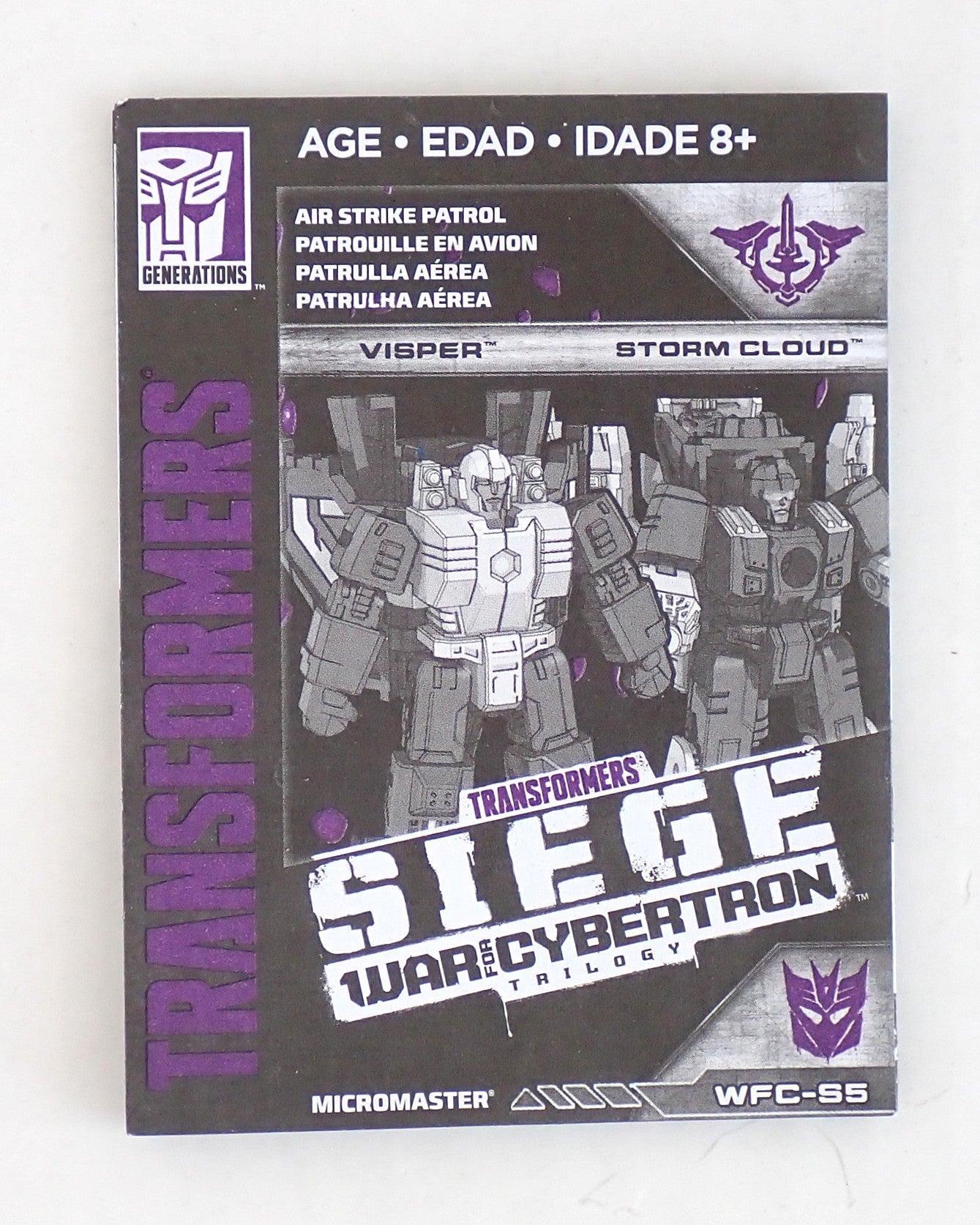 Storm Cloud & Visper - Transformers War for Cybertron Siege [Pre-Owned]