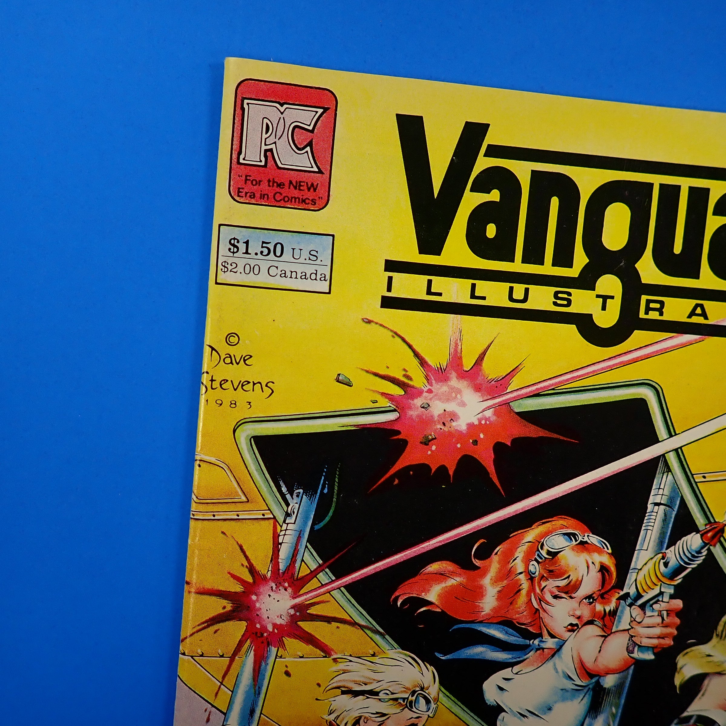 Vanguard #2 (1984) - VF (8.0) - Dave Stevens Cover