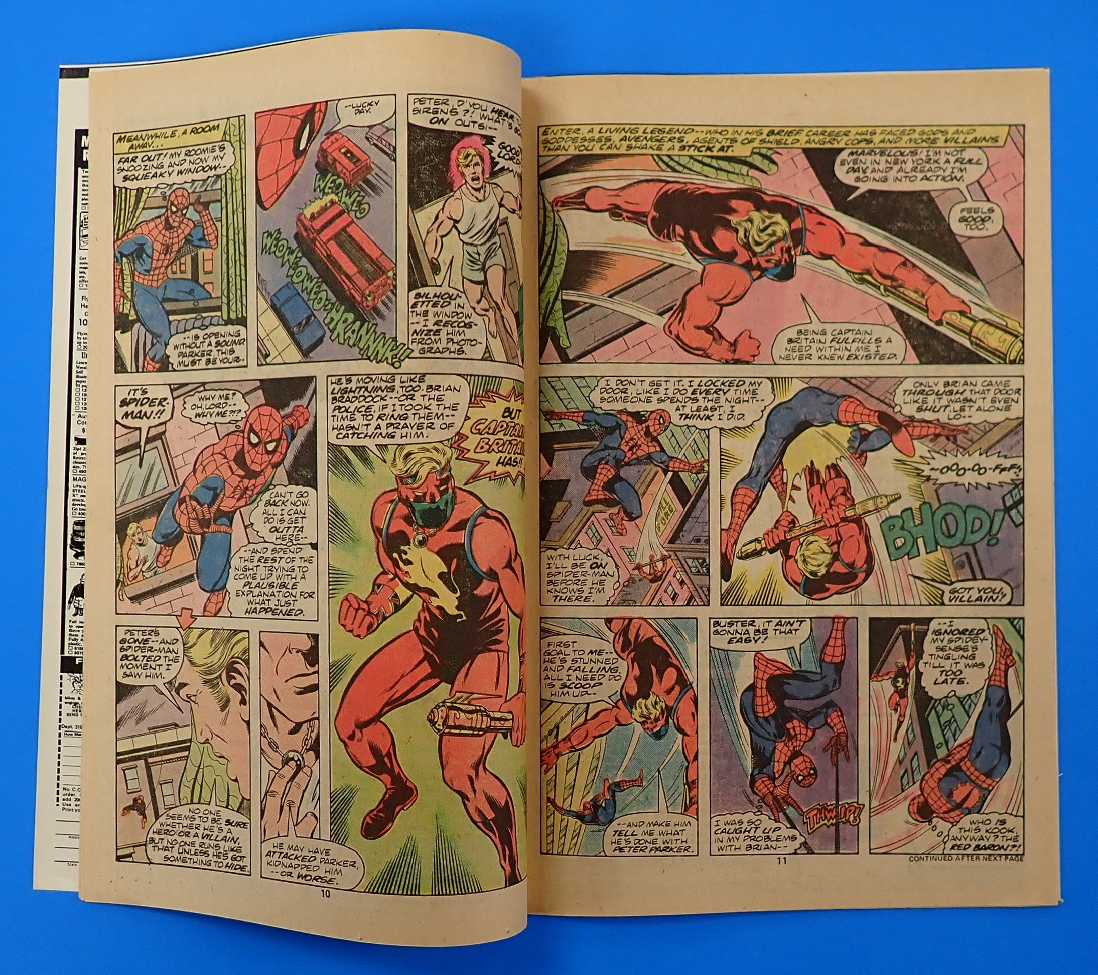 Marvel Team-Up #65 (1978) - FN+/VF (6.5-7.0) - 1st App. Captain Britain in US Comics