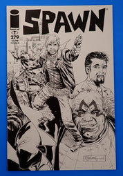 Spawn #279 (2017) - NM- (9.2+) - Walking Dead Homage Cover