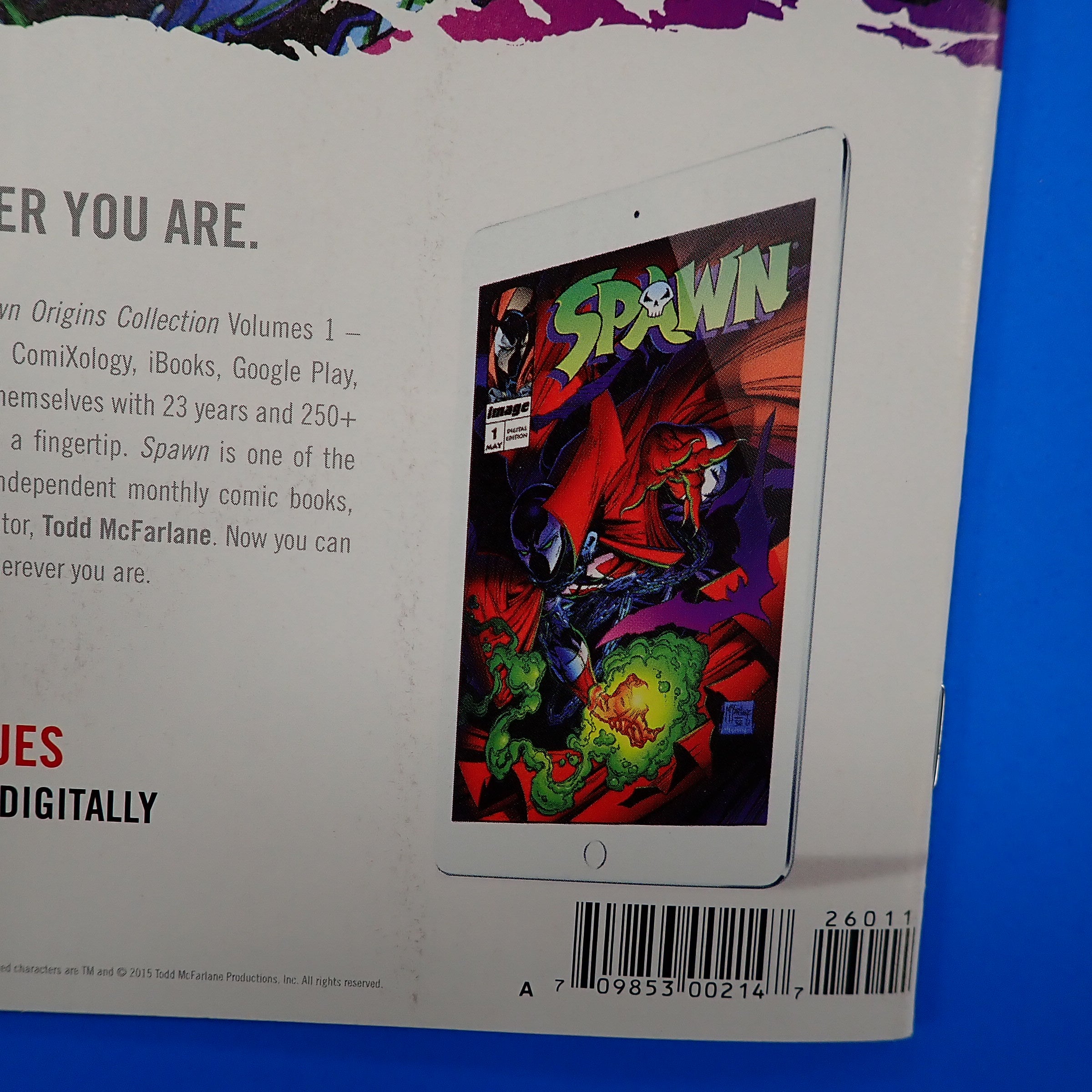 Spawn #260 (2018) - NM- (9.2+) - Low Print