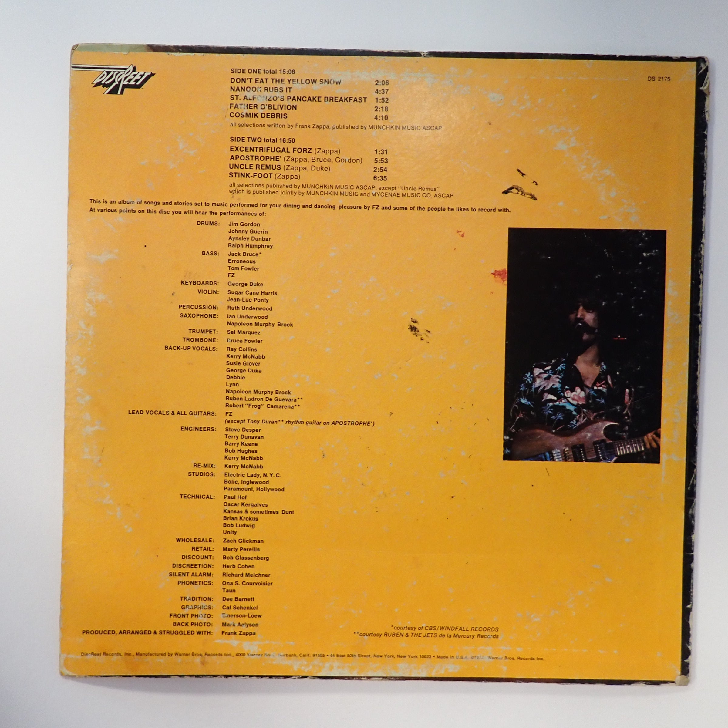 Frank Zappa - Apostrophe (') - Vinyl [Pre-Owned]