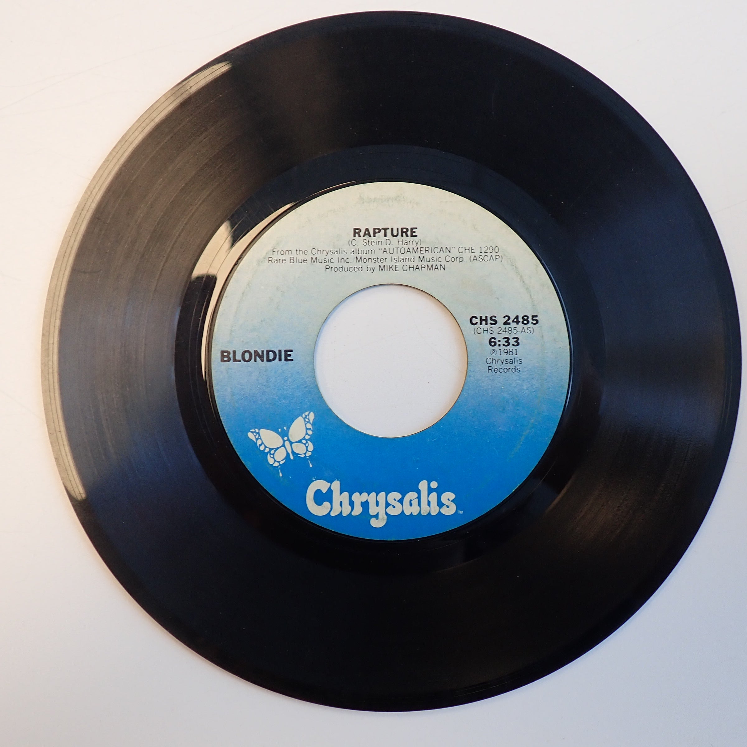 Blondie - Walk Like Me / Rapture (Loose) - Vinyl
