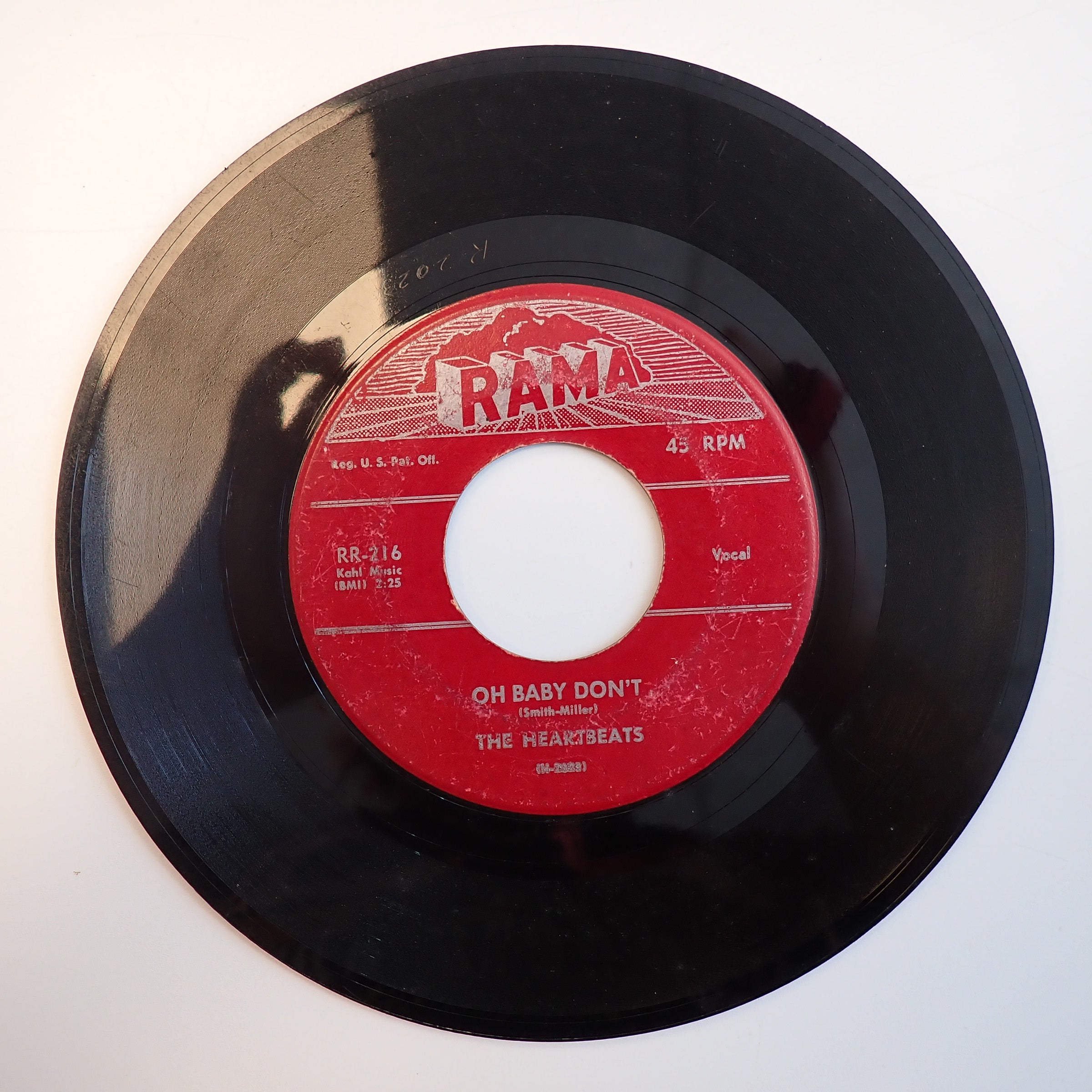 The Heartbeats - Oh Baby Don't / A Thousand Miles Away (Loose) - Vinyl