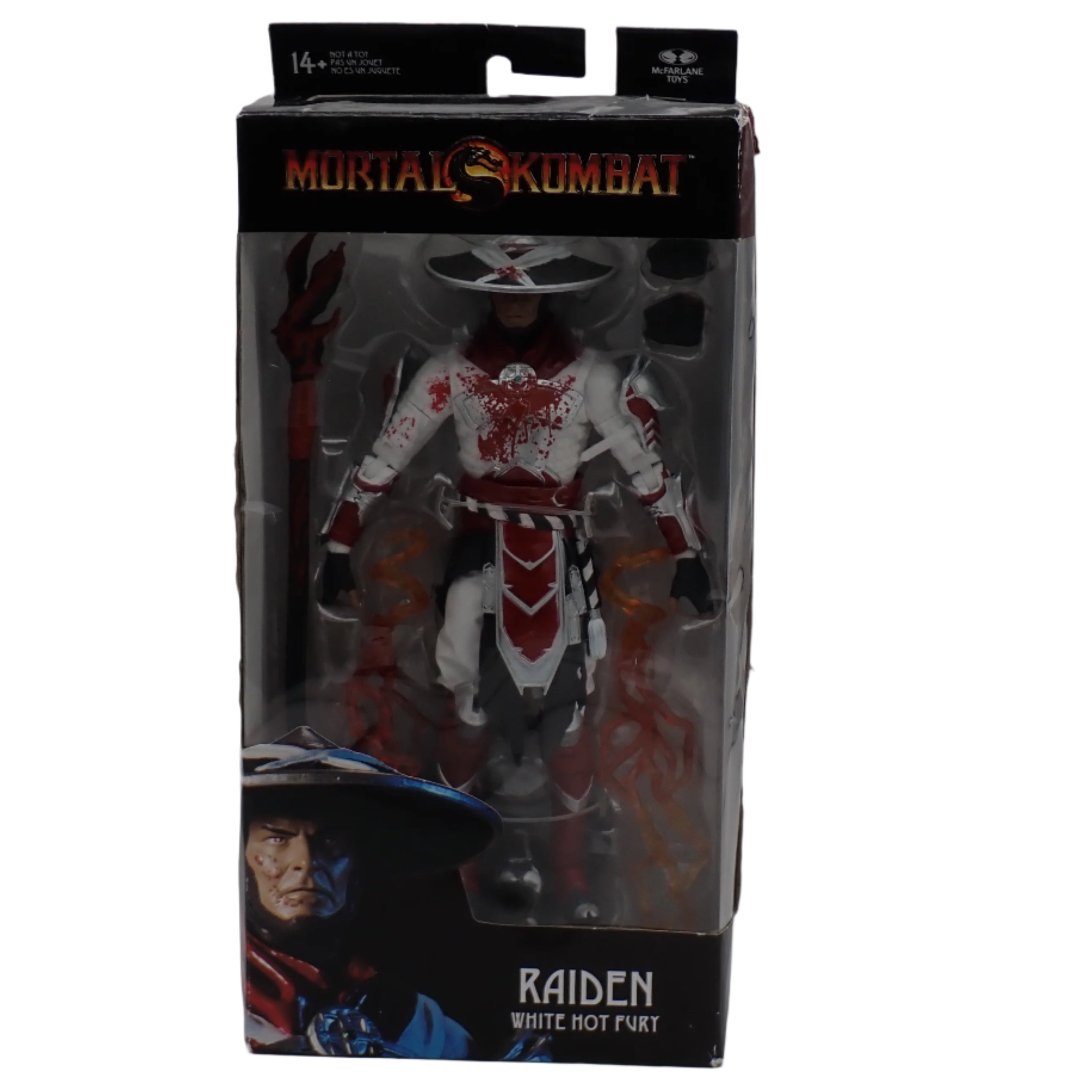 Raiden (White Hot Fury) - McFarlane Toys Figure