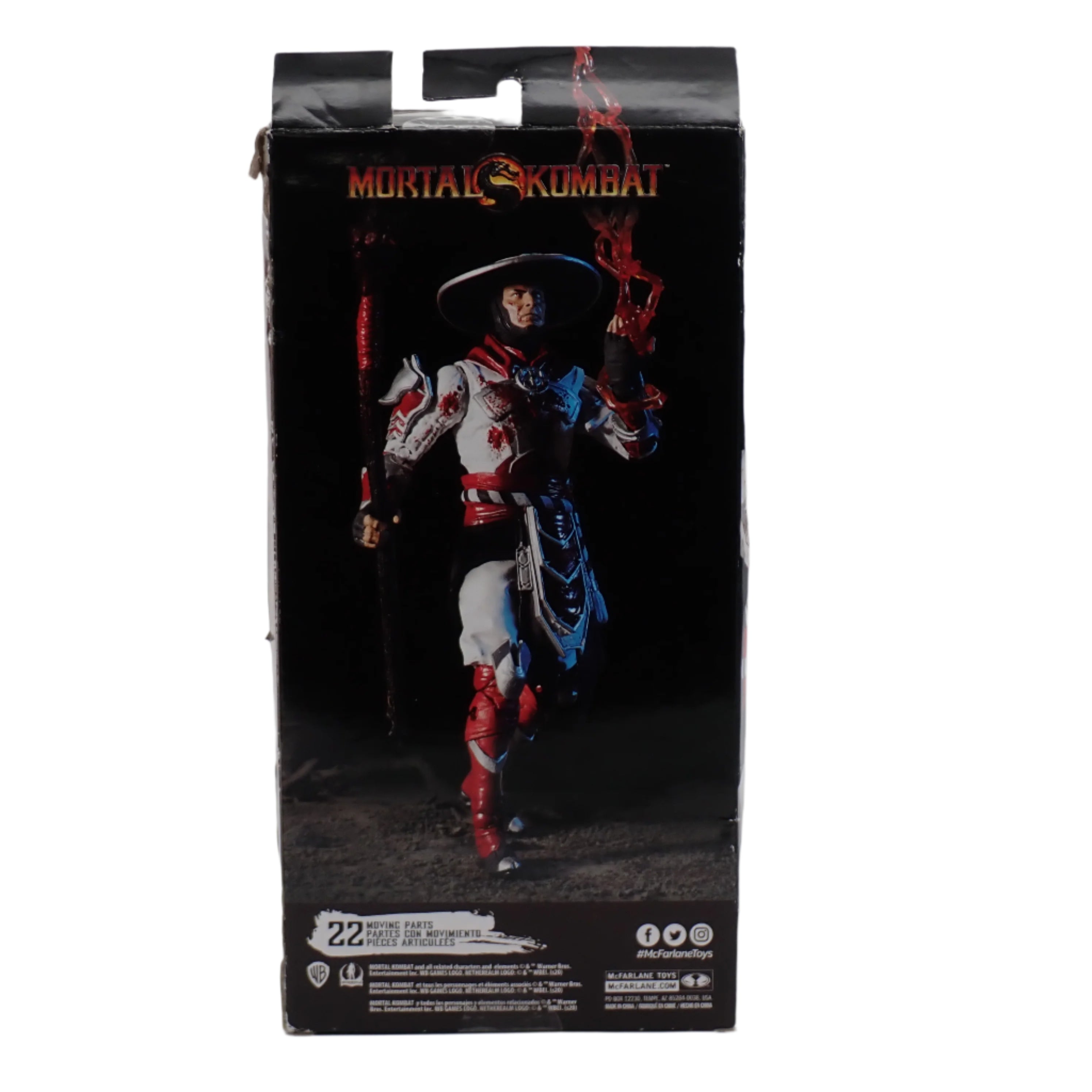 Raiden (White Hot Fury) - McFarlane Toys Figure