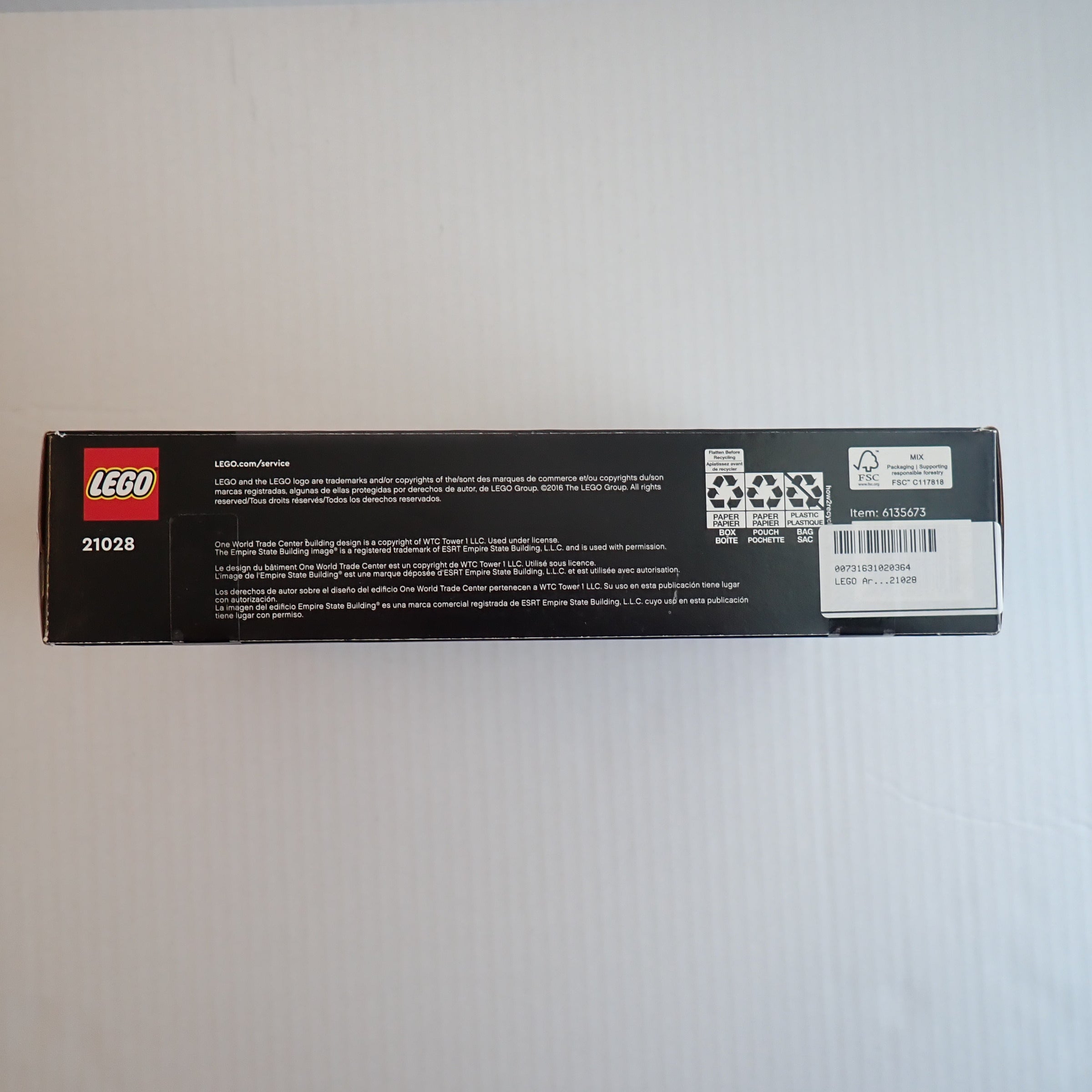 Lego New York City Architecture 21028 - LEGO Sets/Minifigs