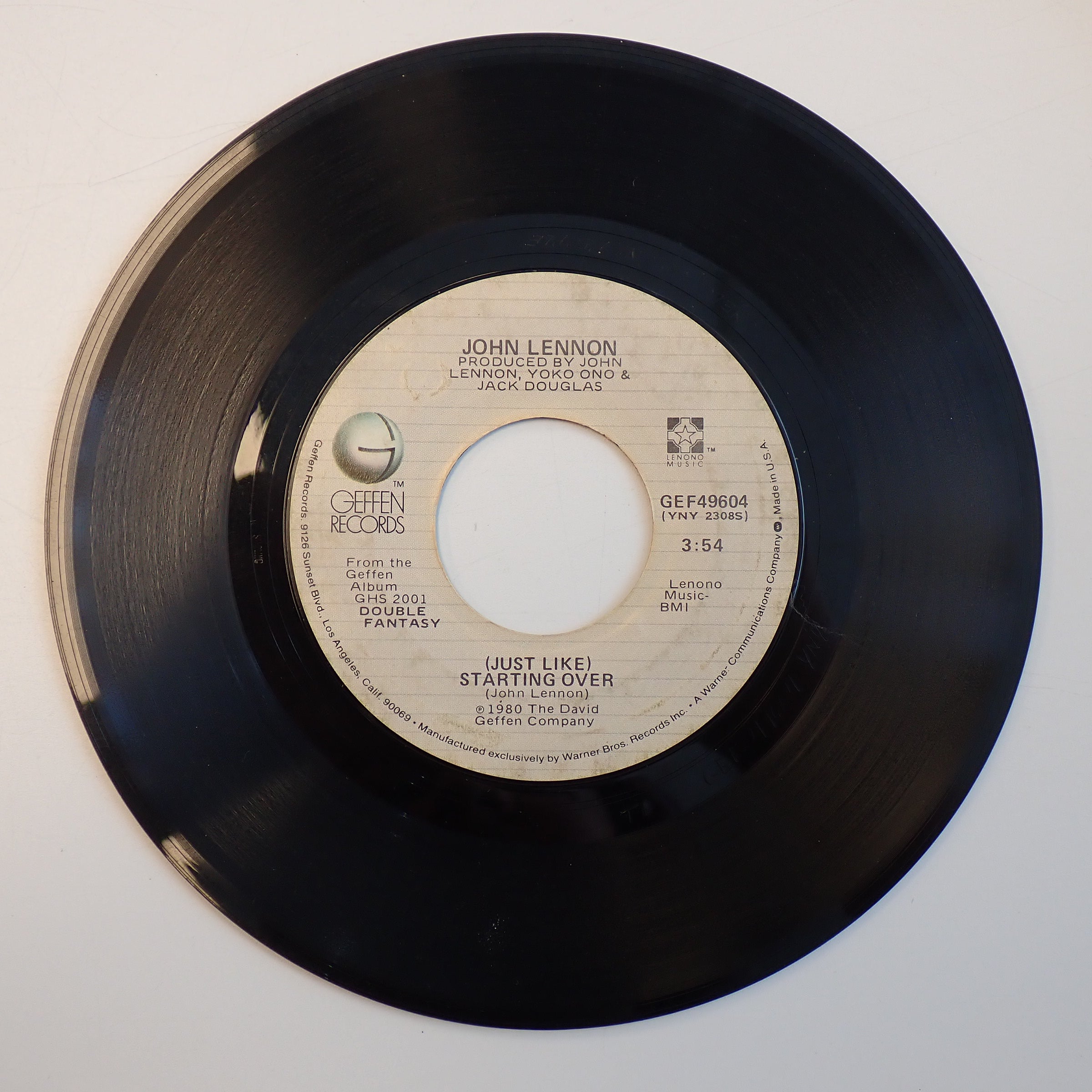 John Lennon – (Just Like) Starting Over / Woman (Loose) - Vinyl