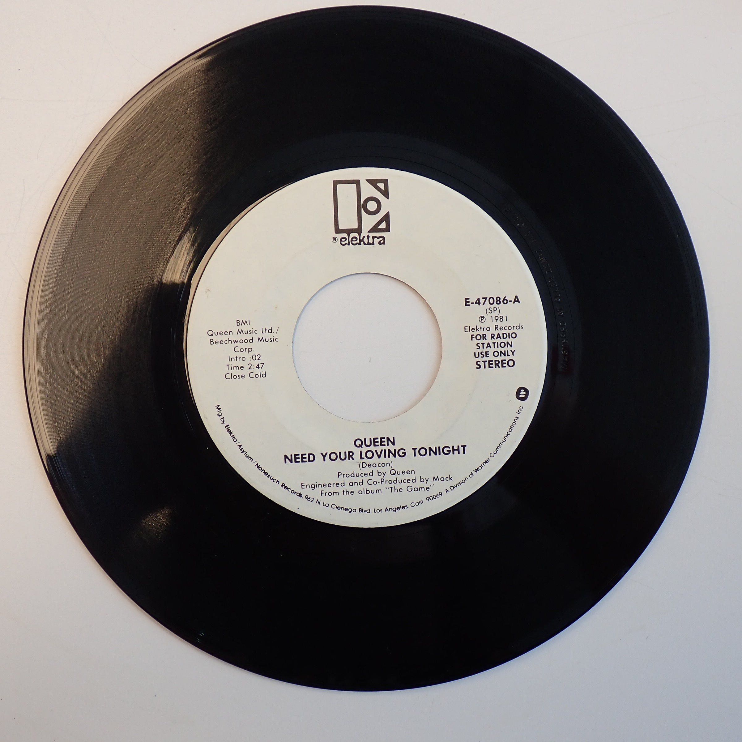 Queen - Need Your Loving Tonight (Loose) - Vinyl