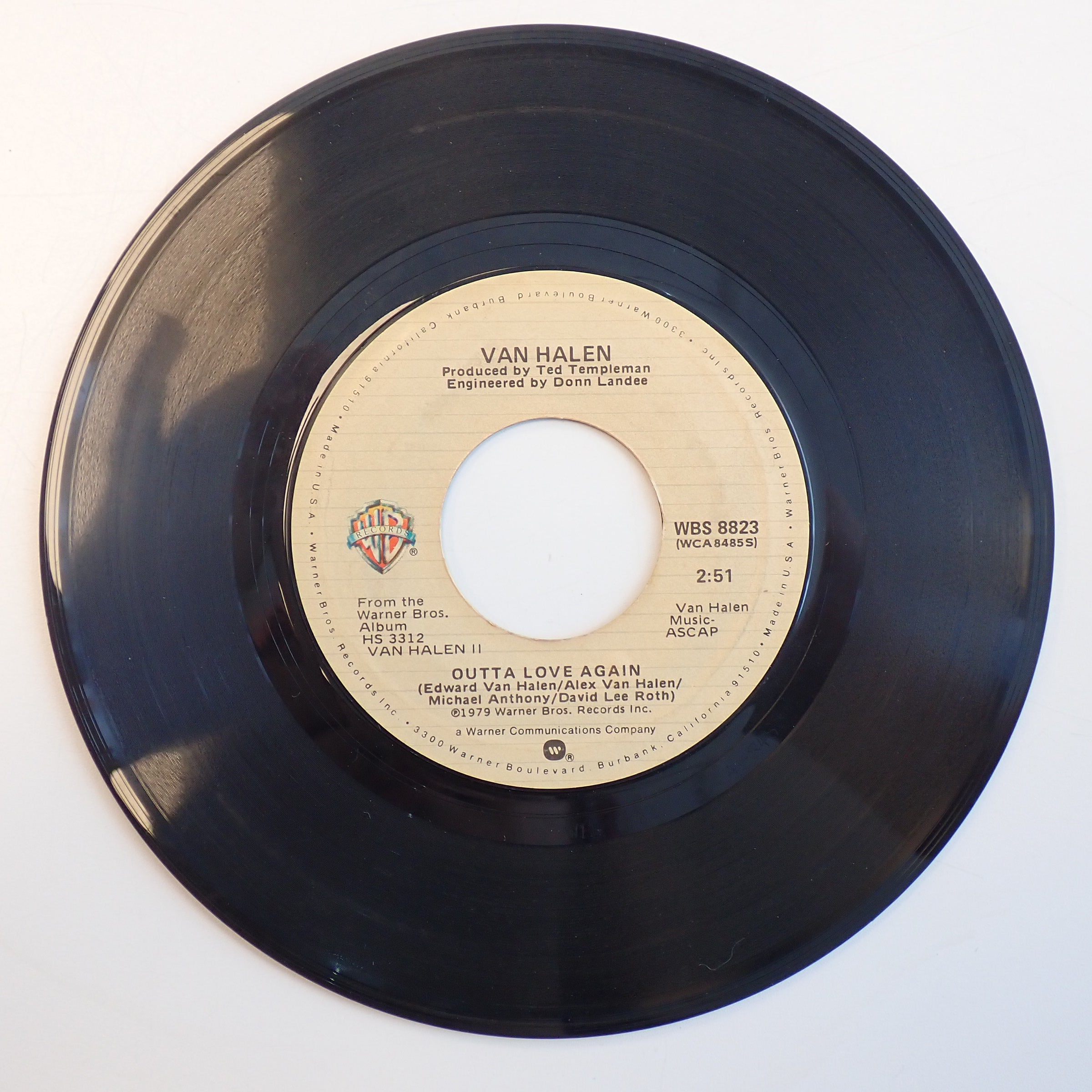 Van Halen - Dance the Night Away / Outta Love Again (Loose) - Vinyl