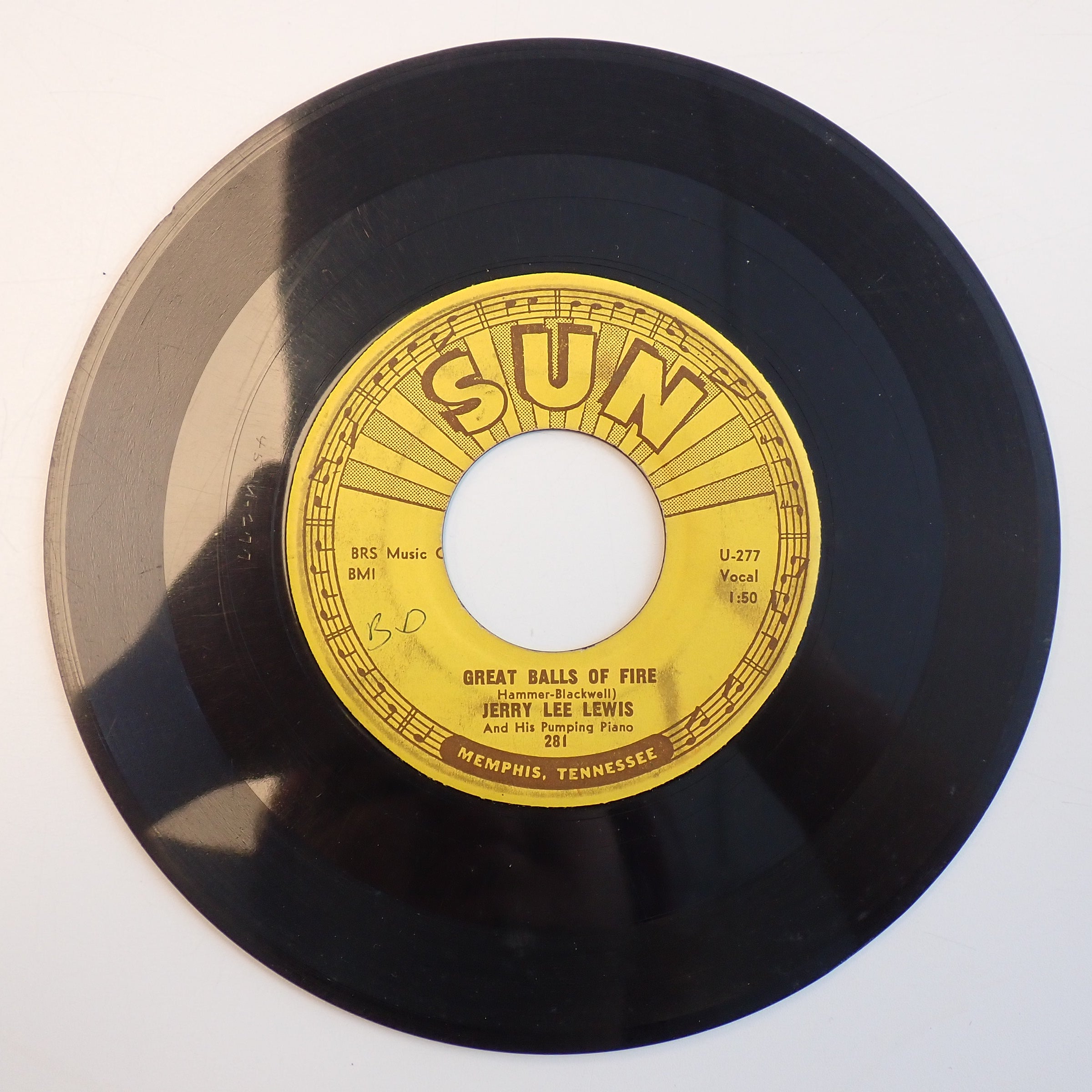 Jerry Lee Lewis - Great Balls of Fire / You Win Again (Loose) - Vinyl