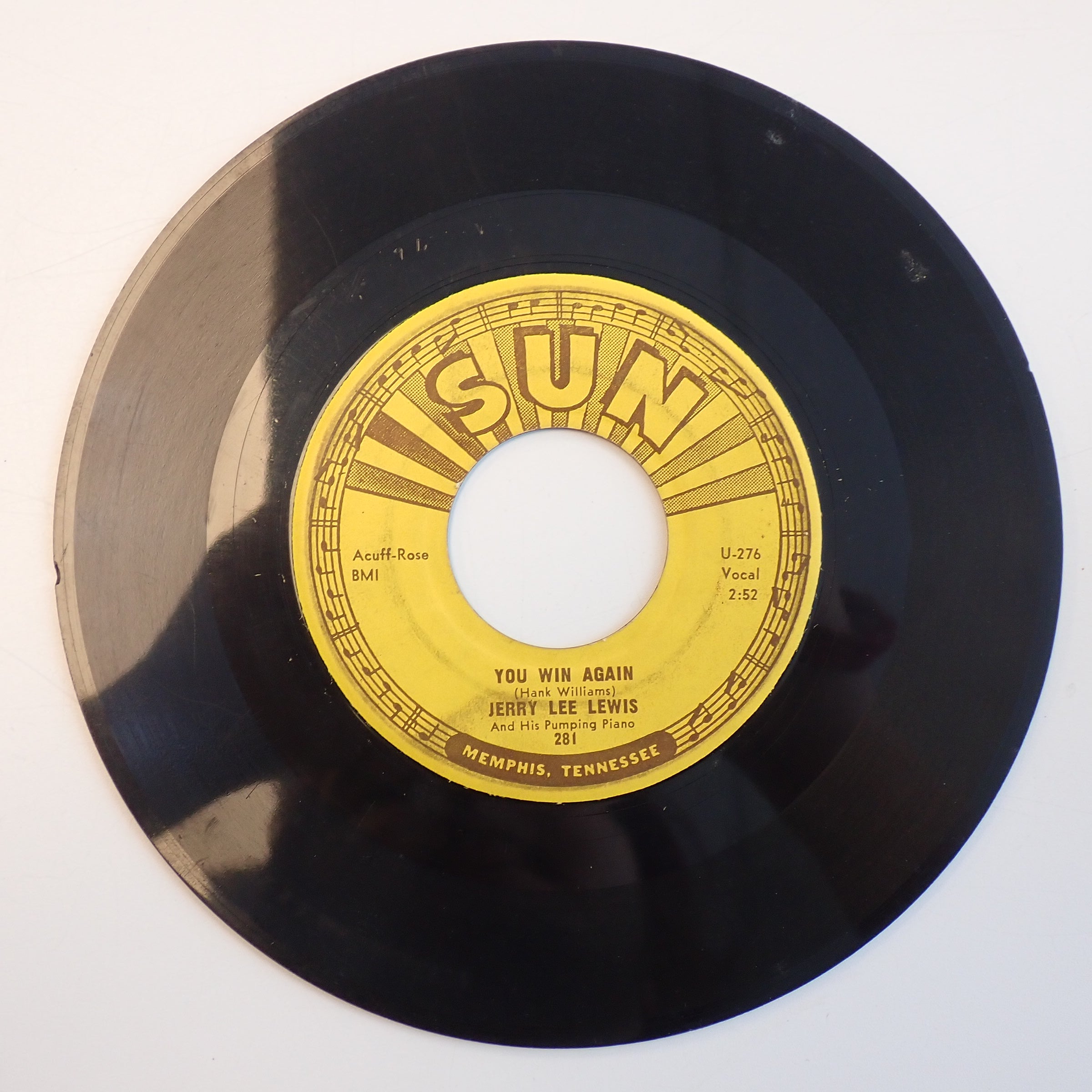 Jerry Lee Lewis - Great Balls of Fire / You Win Again (Loose) - Vinyl