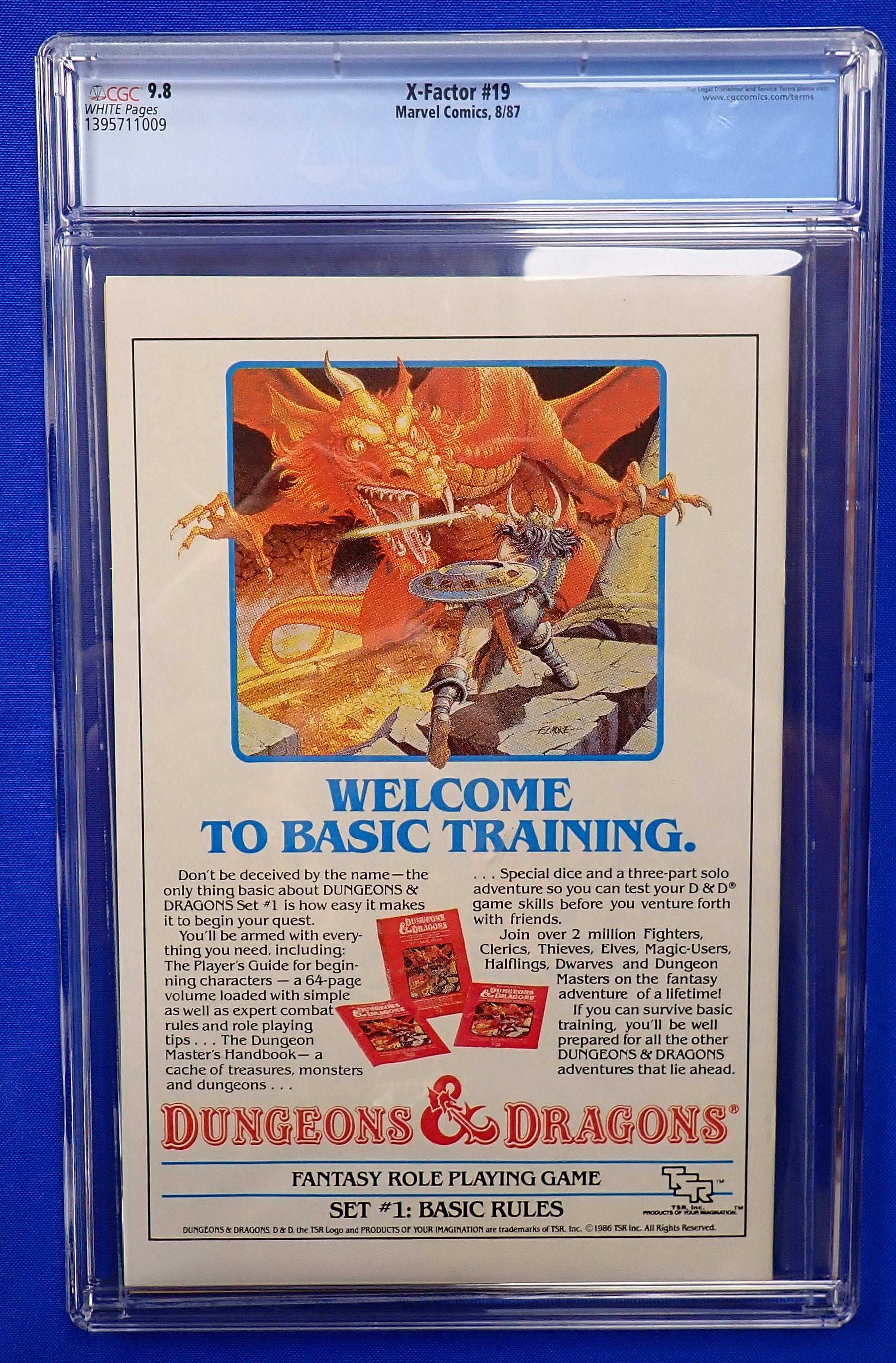 X-Factor #19 (1987) - CGC 9.8 - 2nd Cover App. Apocalypse