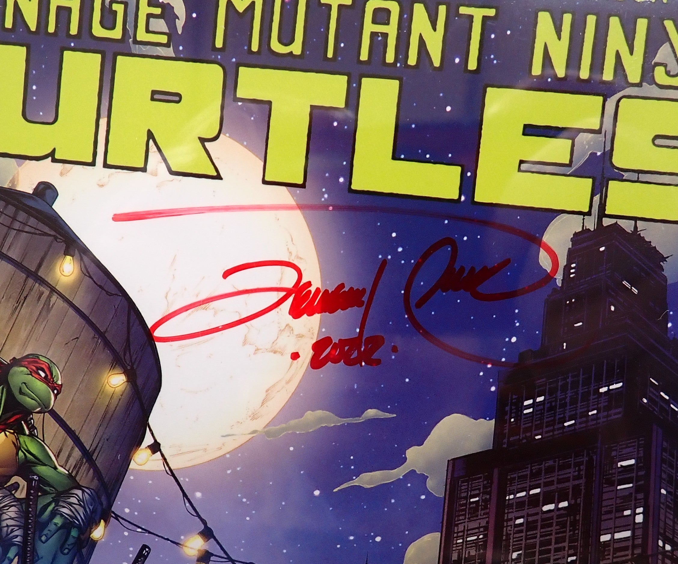 Teenage Mutant Ninja Turtles #100 (2019) - CBCS 9.8 - SIGNED Jeremy Clark