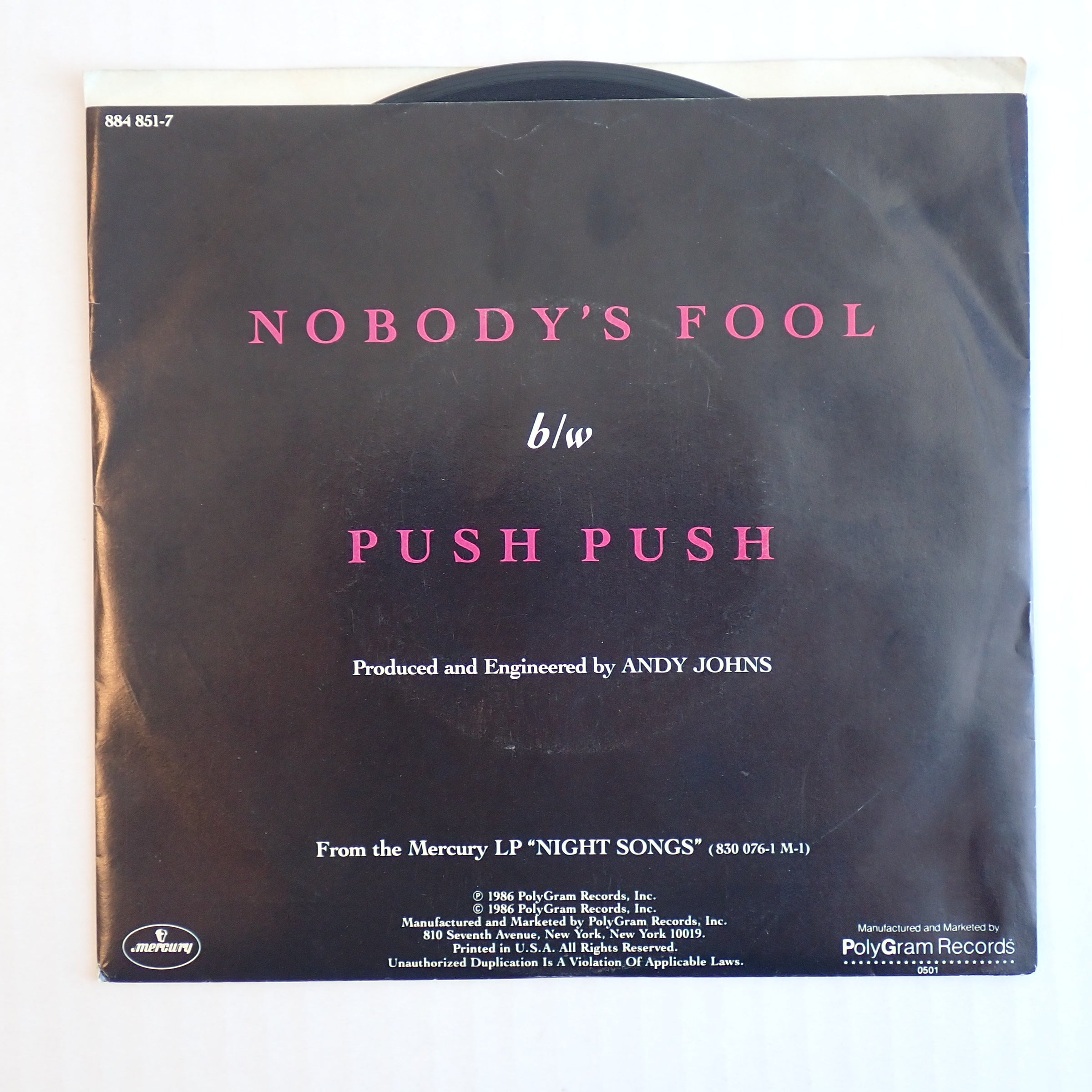 Cinderella - Nobody's Fool - Vinyl
