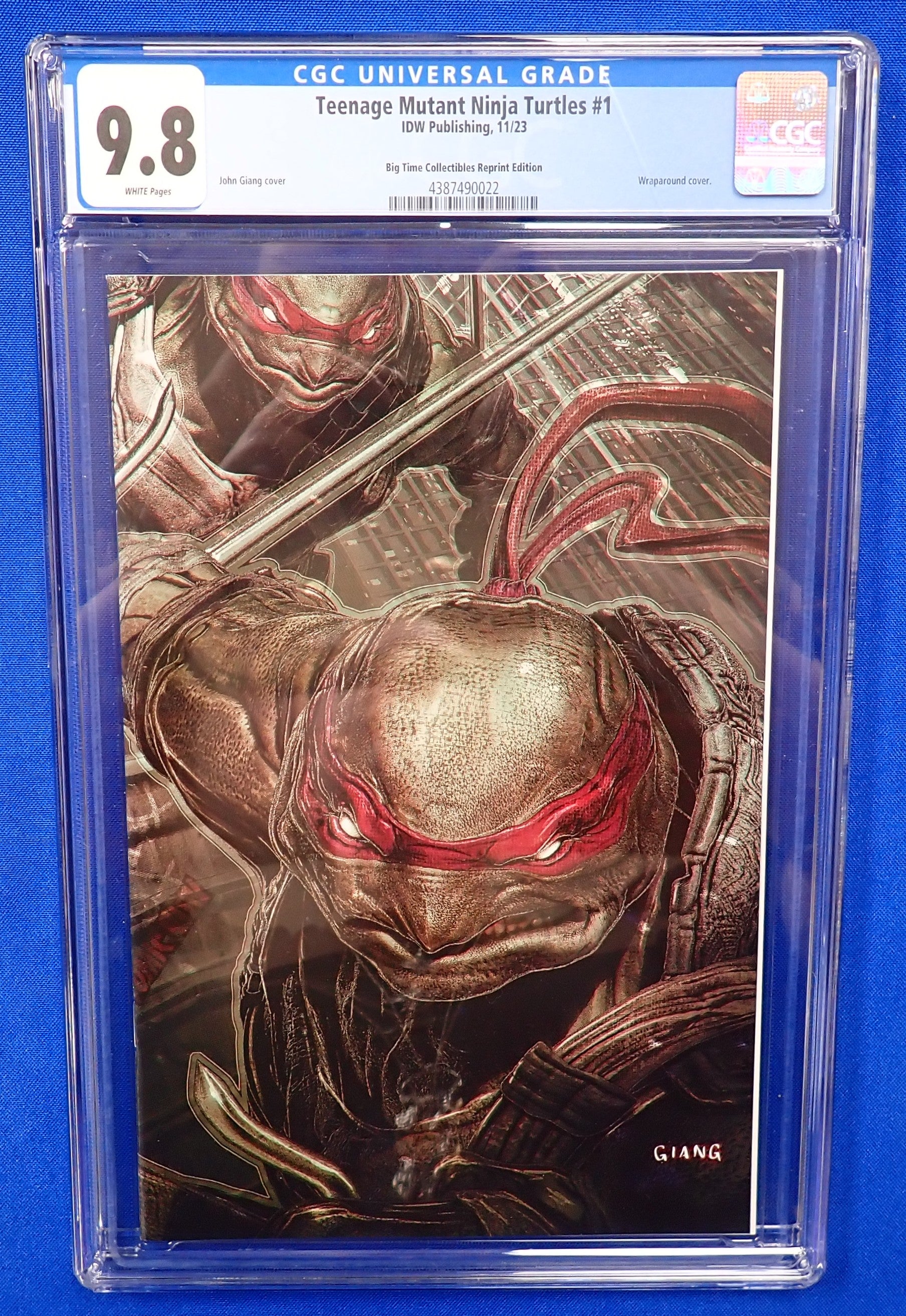 Teenage Mutant Ninja Turtles #1 (2023) - CGC 9.8 - Wraparound Cover