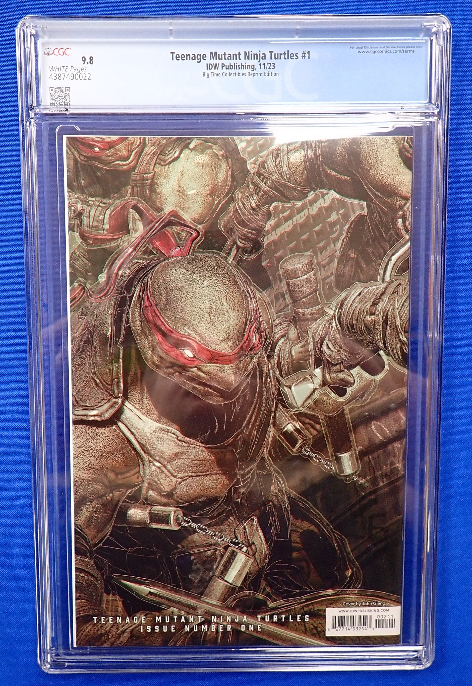 Teenage Mutant Ninja Turtles #1 (2023) - CGC 9.8 - Wraparound Cover