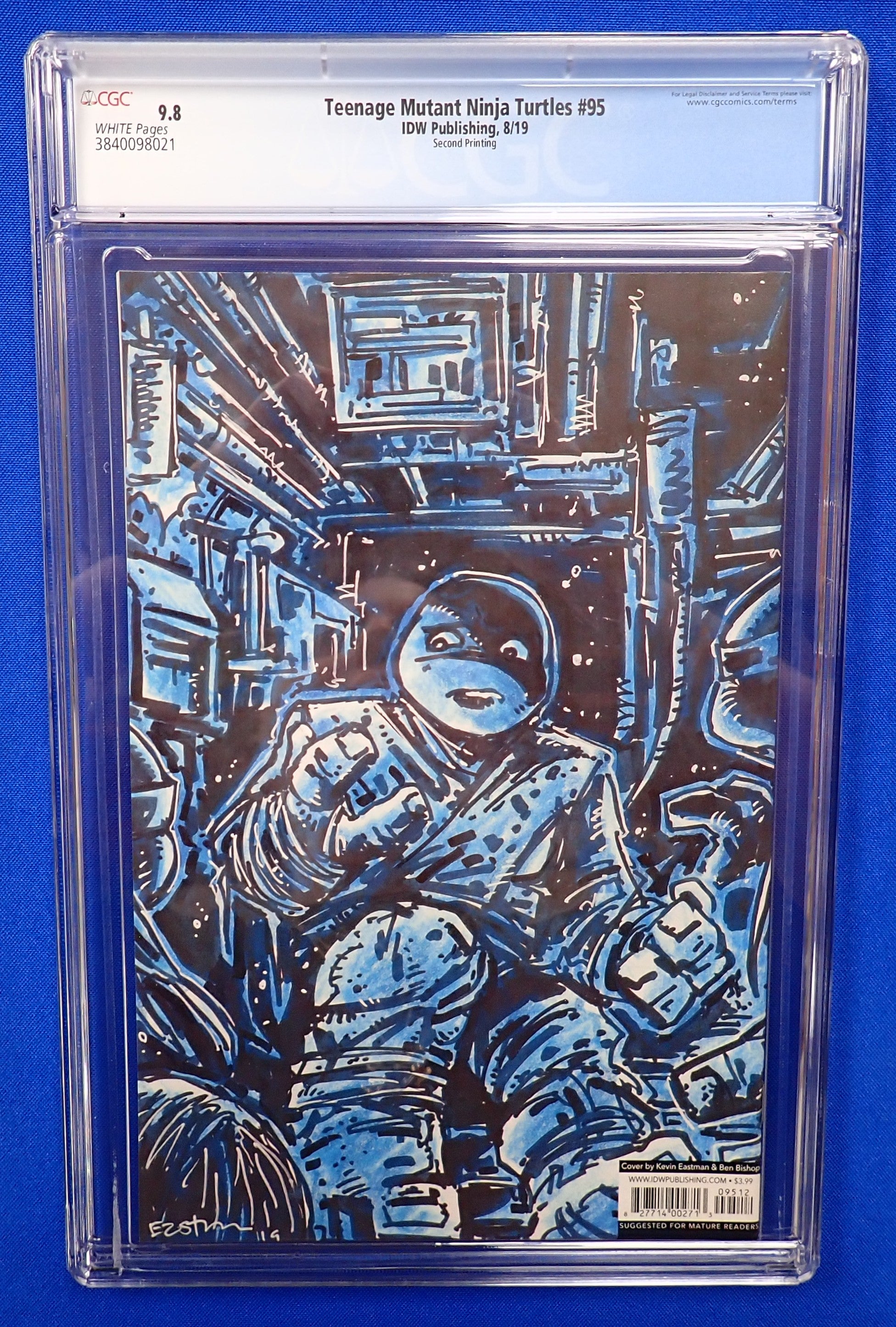 Teenage Mutant Ninja Turtles #95 (2019) - CGC 9.8 - Jennika Becomes a Ninja Turtle